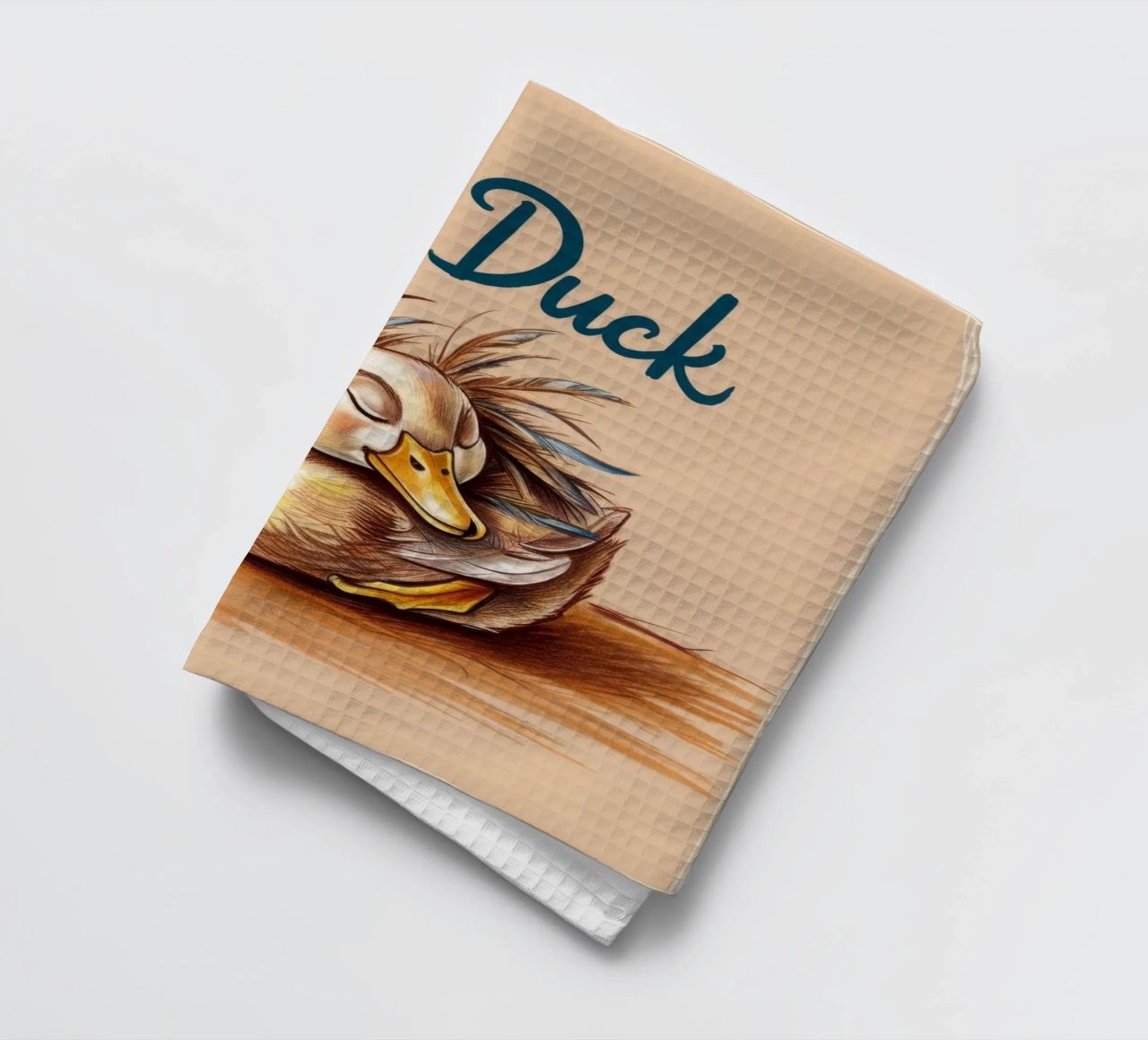 Lazy Duck paño de cocina de Nando Art