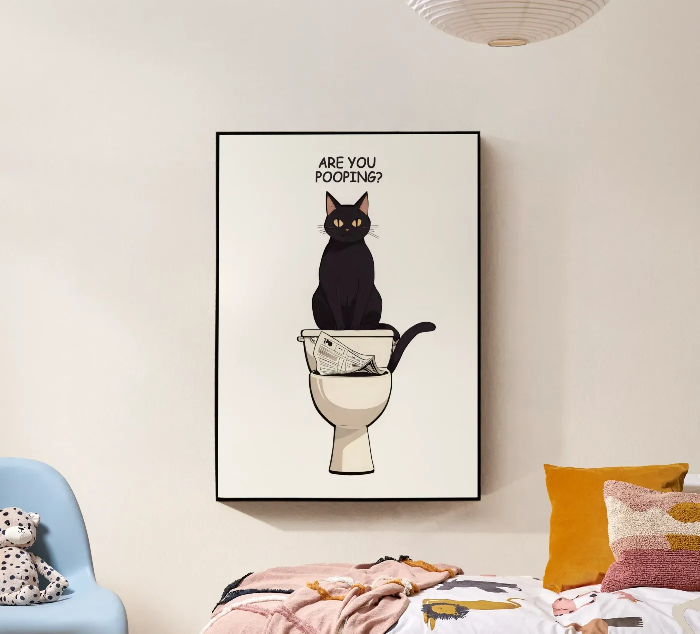 Are You Pooping plexiglass da Nando Art