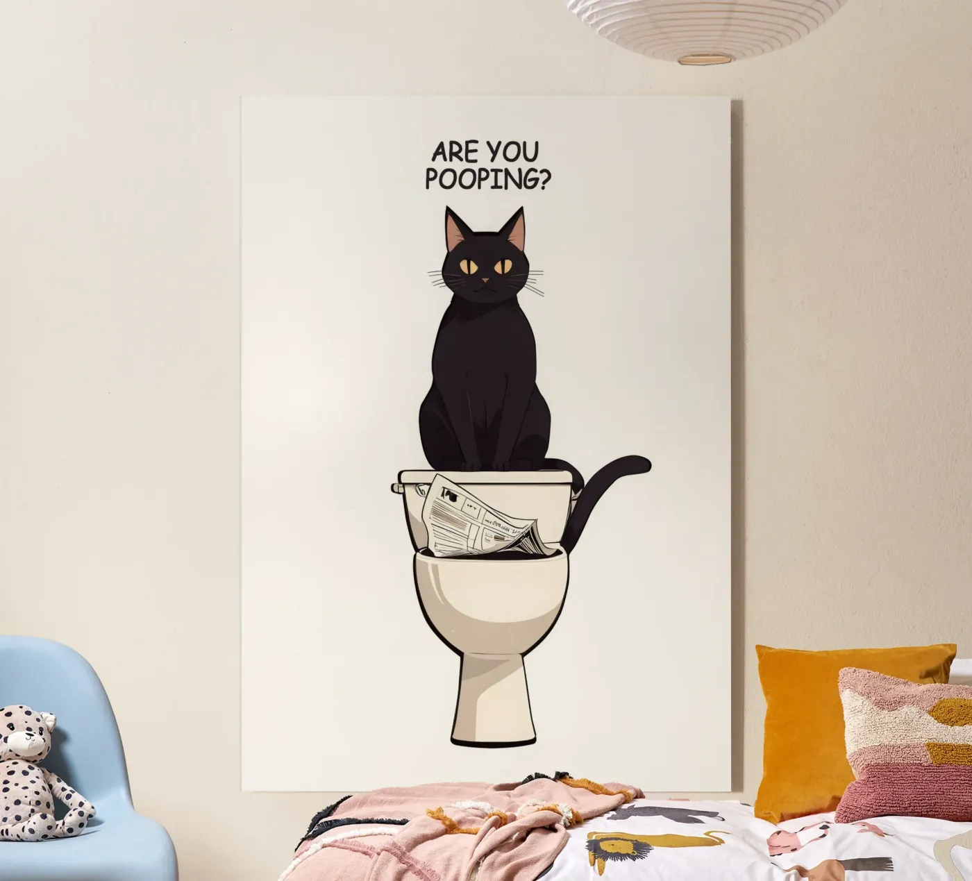 Are You Pooping plexiglass da Nando Art