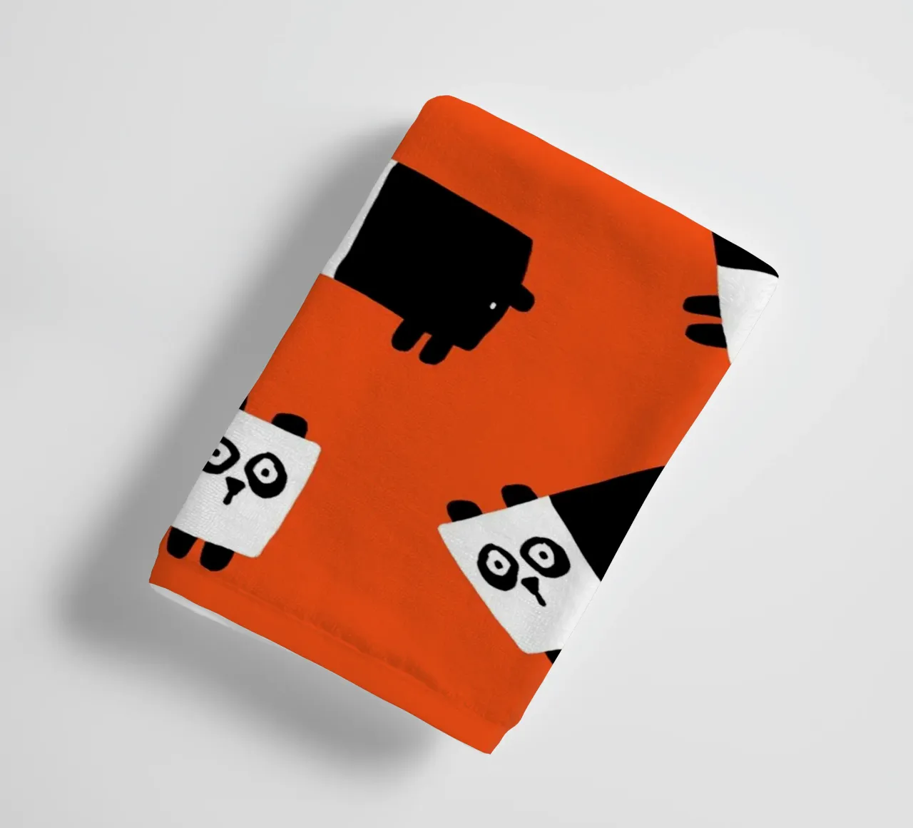 Orsi panda asciugamano da bagno da aucontraire