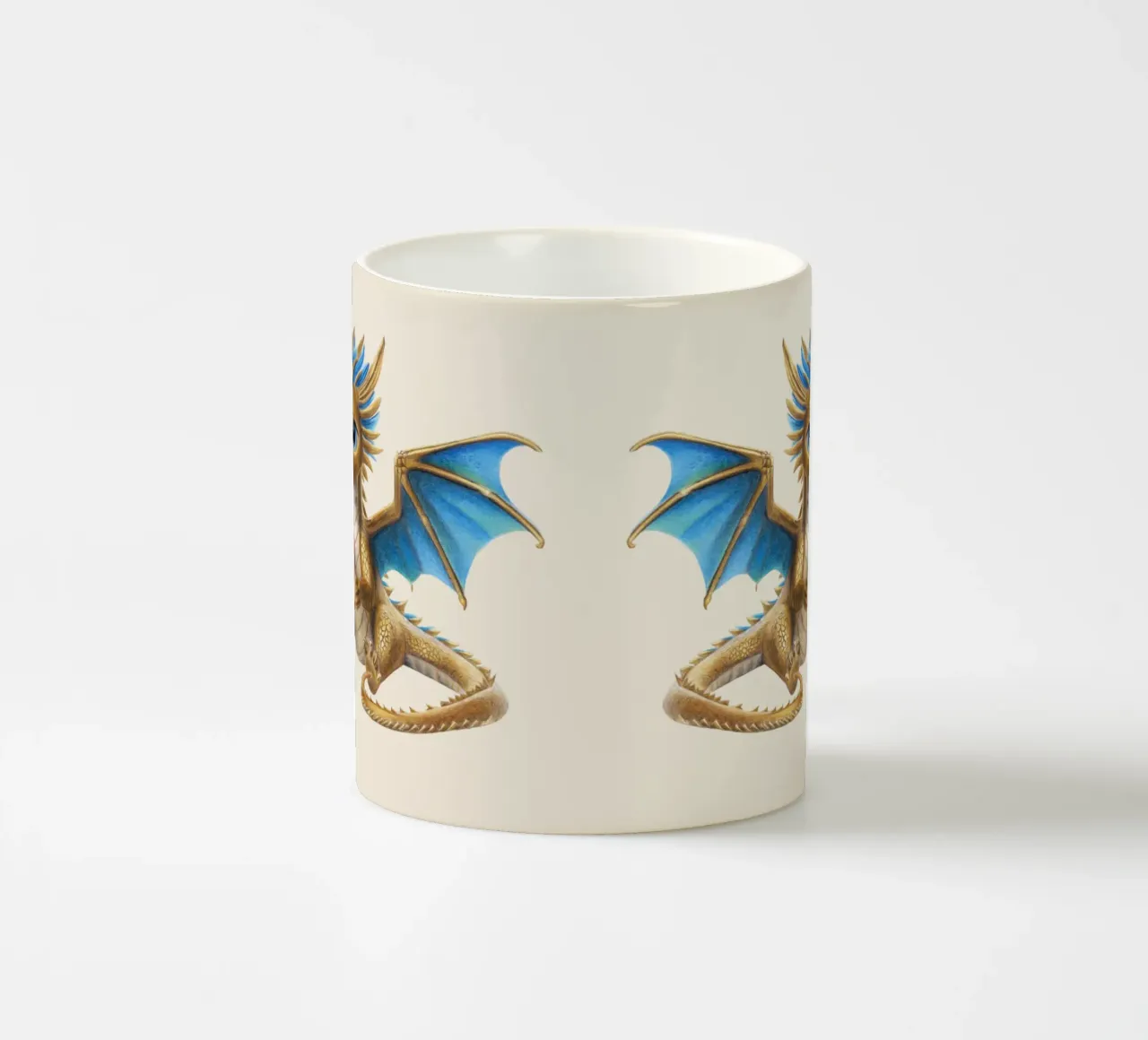 Drago con pan di zenzero tazza in ceramica da Graphit und Farbe