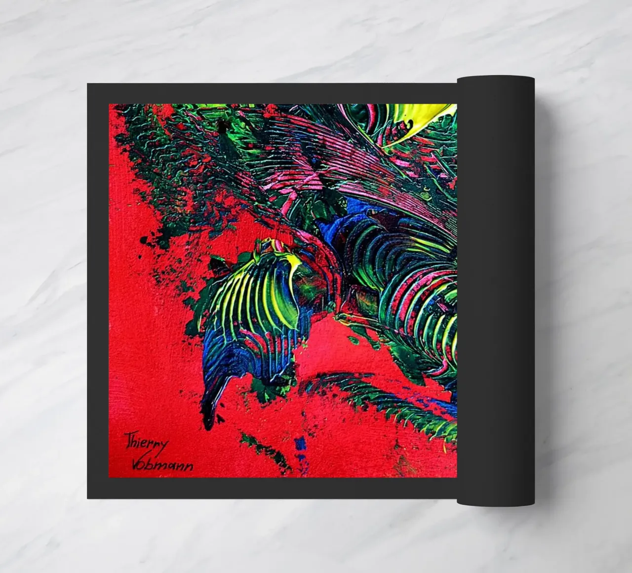 IDEAL GIFT 95 zerbino da Thierry Vobmann Abstract painting
