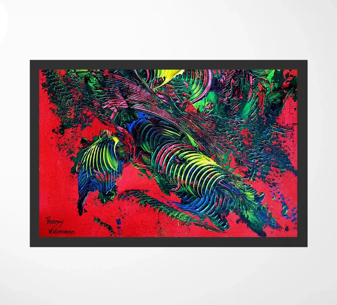 IDEAL GIFT 95 zerbino da Thierry Vobmann Abstract painting