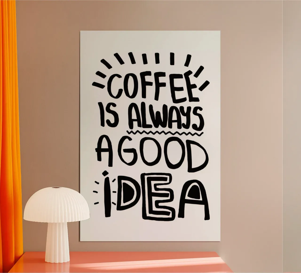 Coffee Is Always A Good Idea carta hahnemühle da Vasare Nar