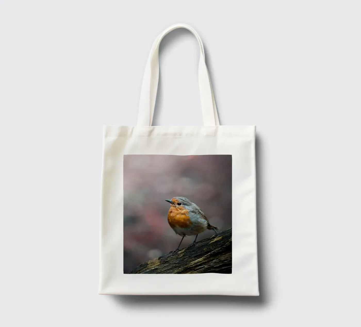 Robin tote bag by Tom's Wildlife