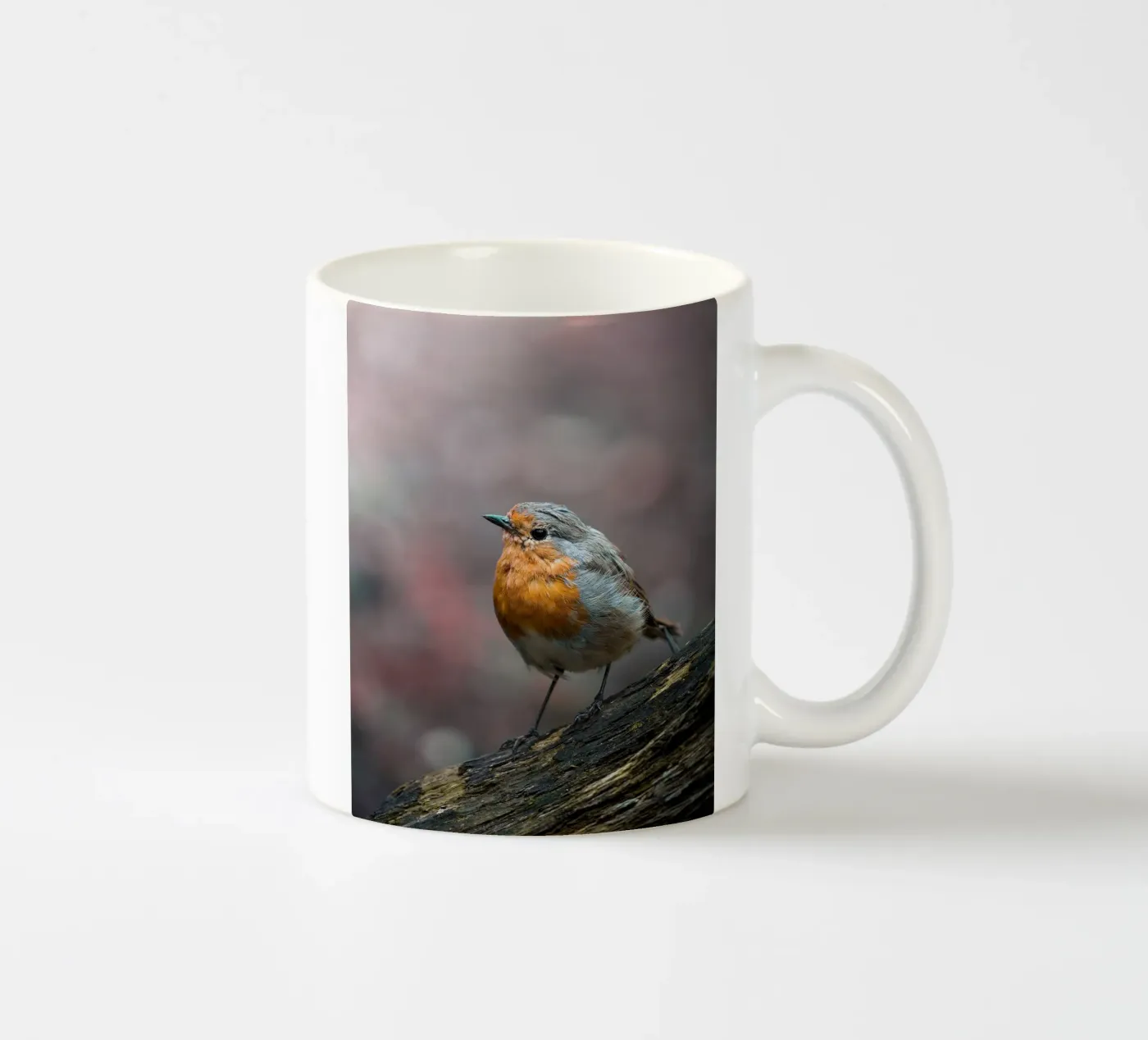 Robin Keramik Tasse von Tom's Wildlife