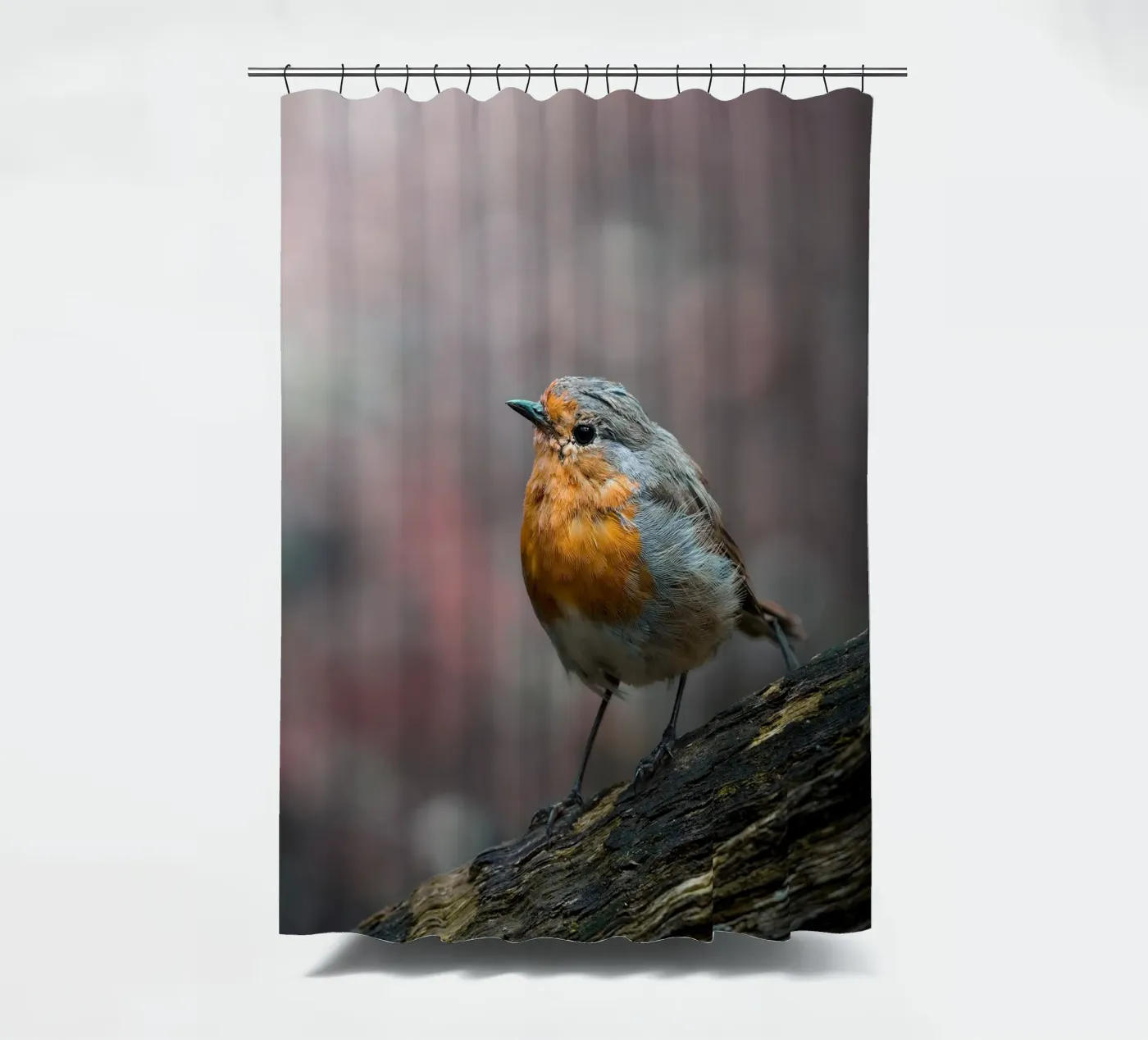Robin douchegordijn van Tom's Wildlife