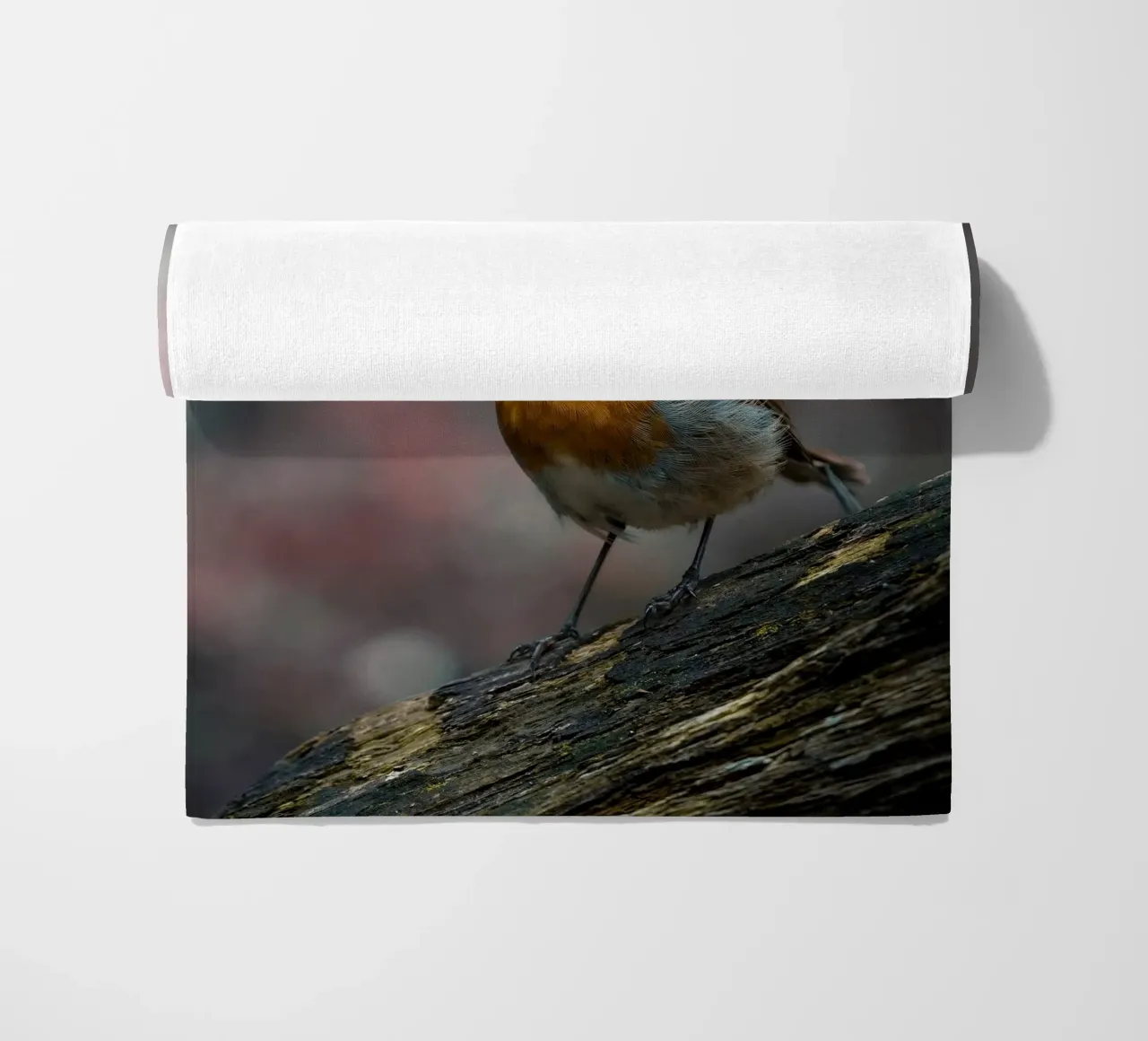 Robin strandhanddoek van Tom's Wildlife