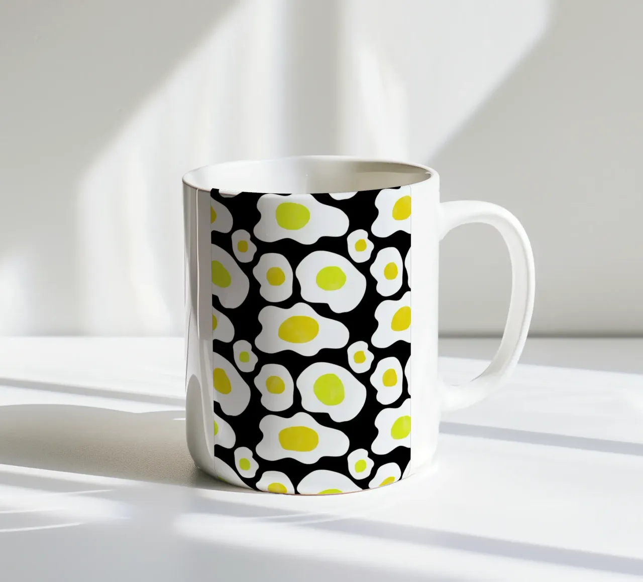 Fried Eggs tazza in ceramica da Vasare Nar
