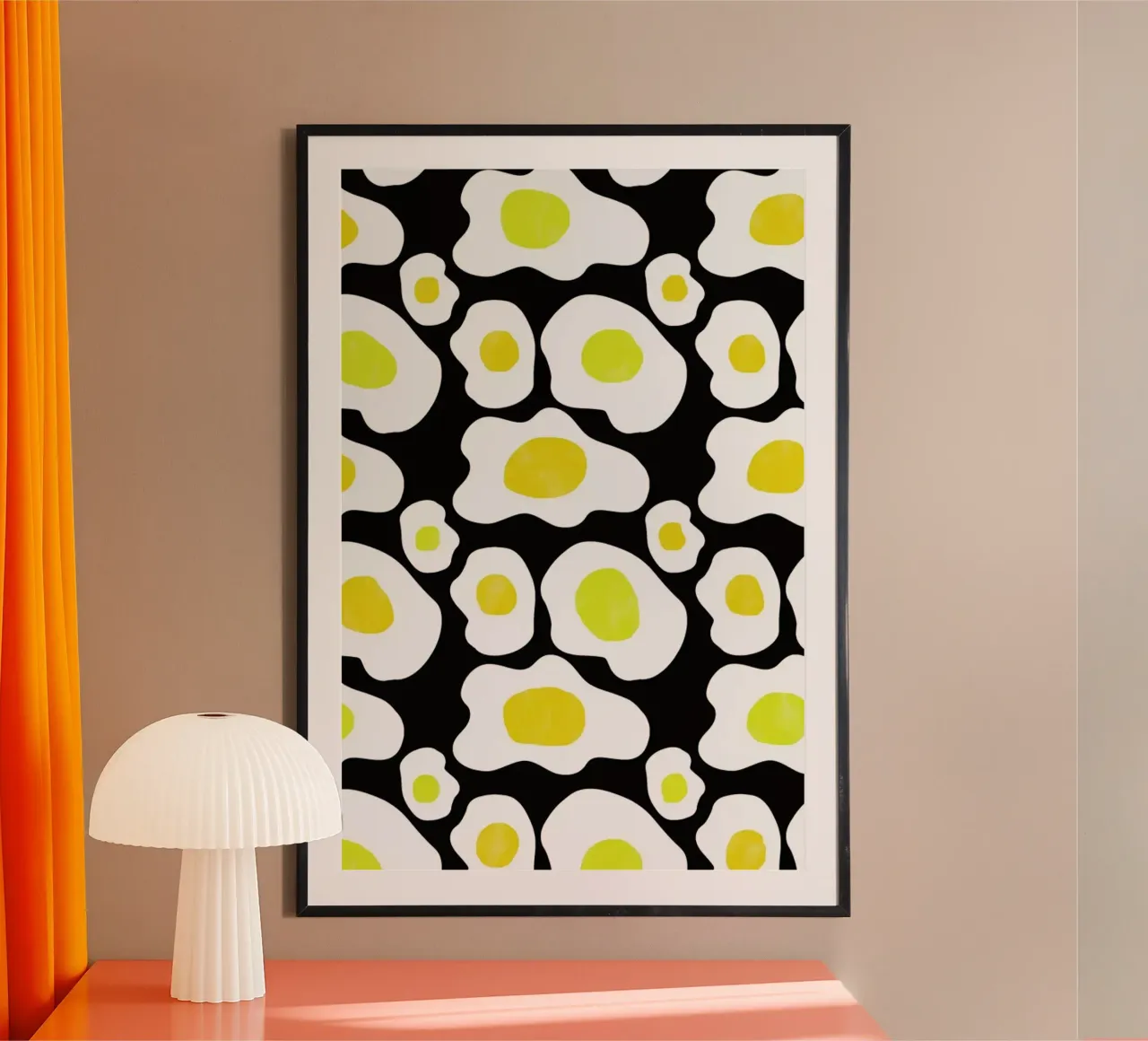 Fried Eggs poster da Vasare Nar