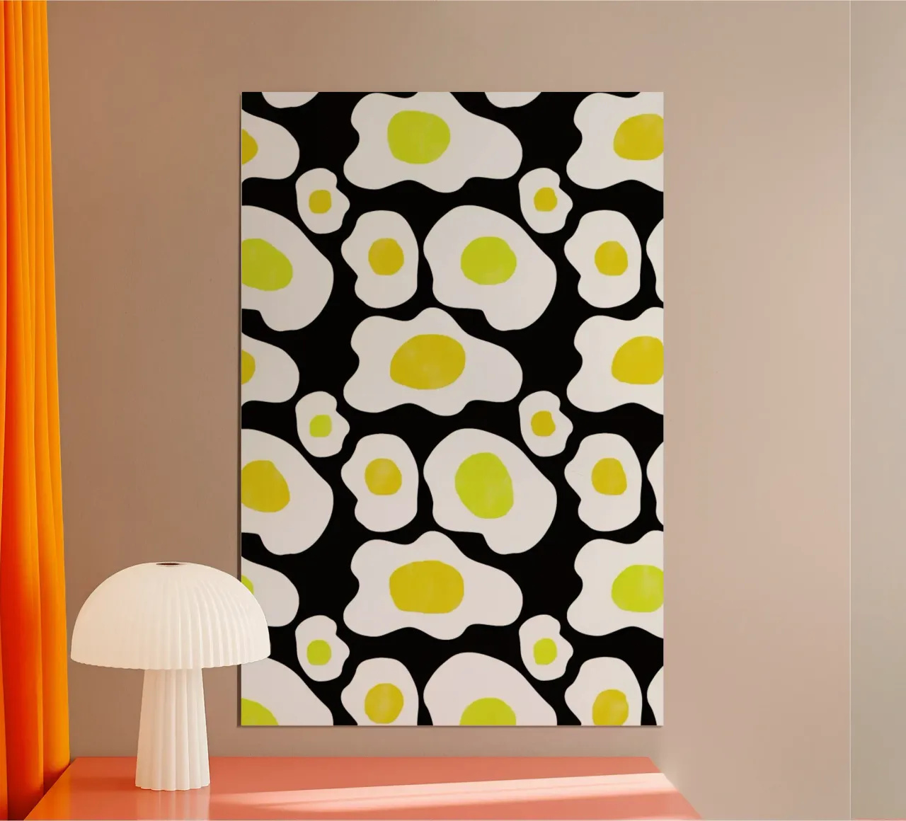 Fried Eggs poster da Vasare Nar