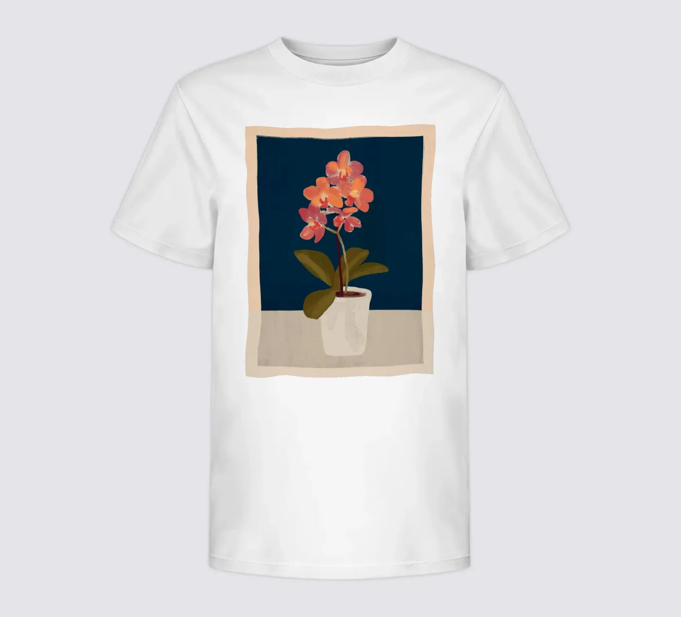 Orchidea t-shirt bambini da ThingDesign