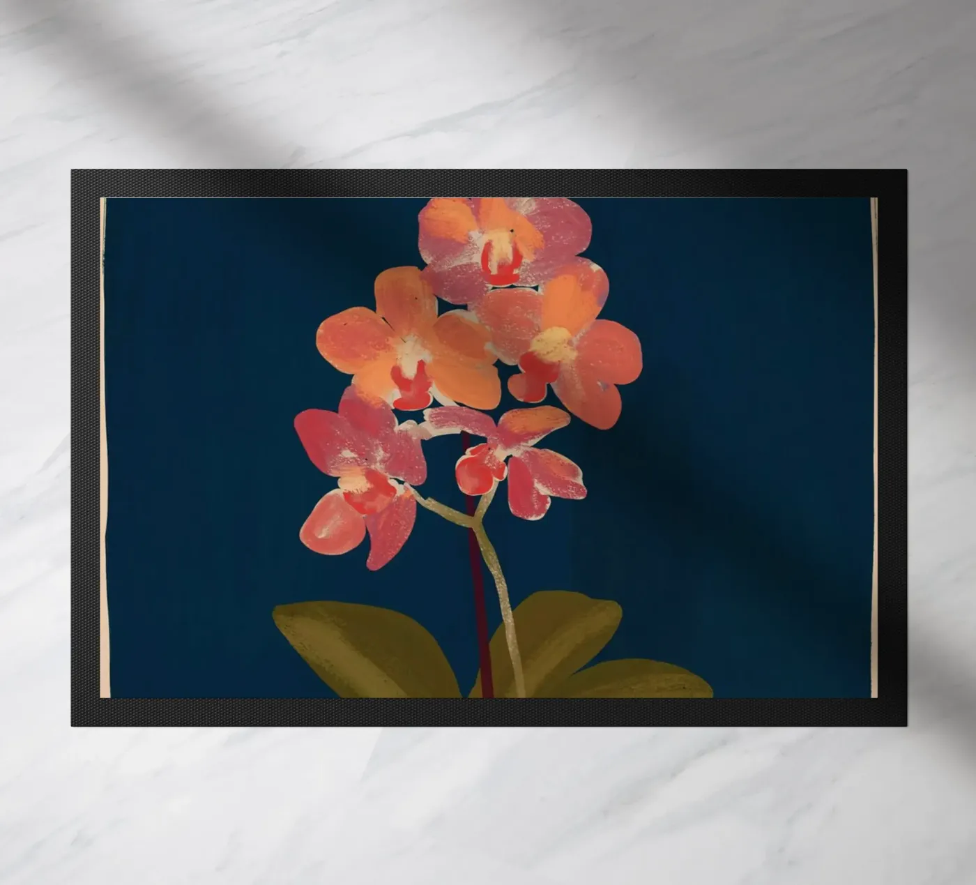 Orchid doormat by ThingDesign