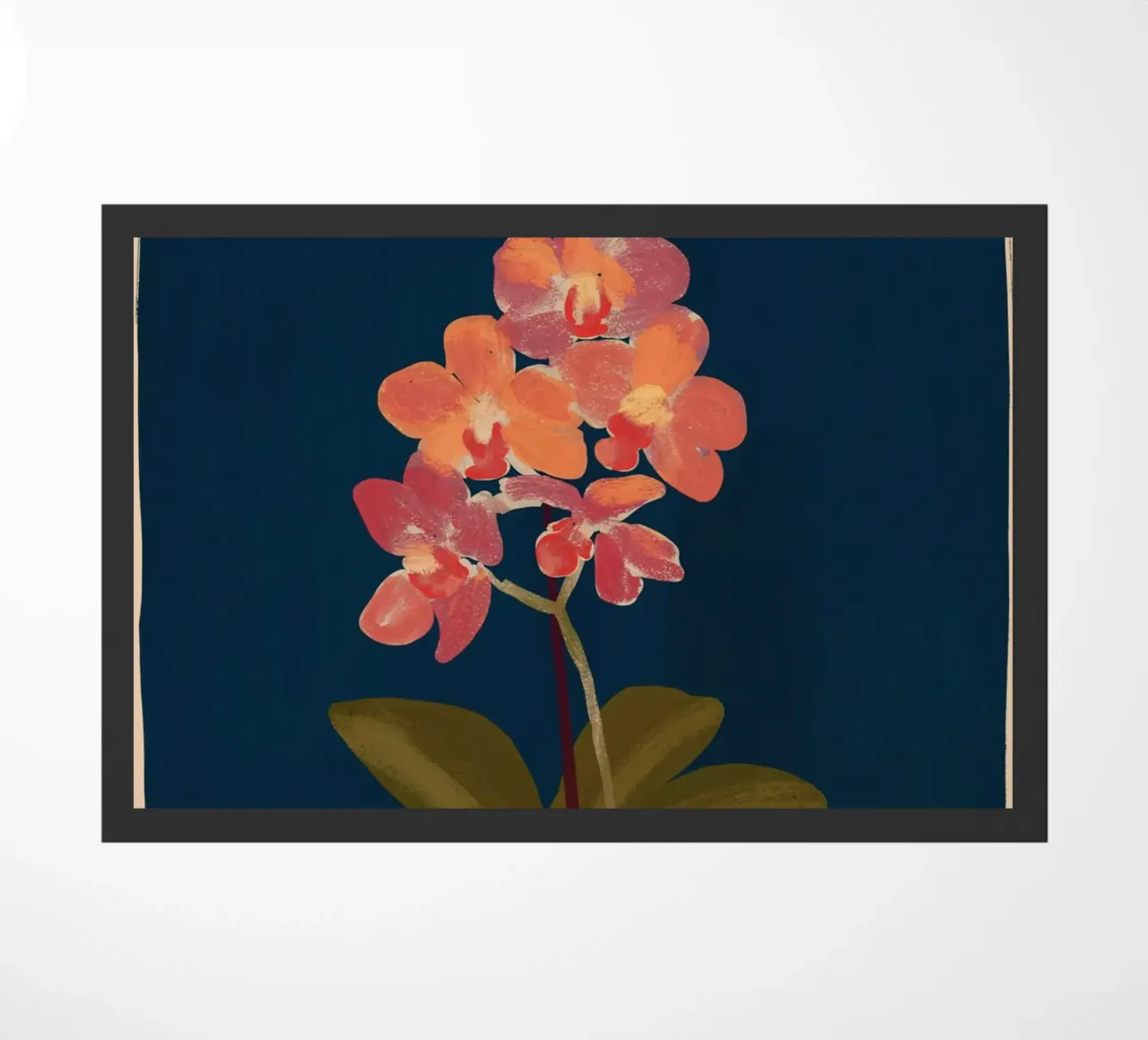 Orchidee deurmat van ThingDesign