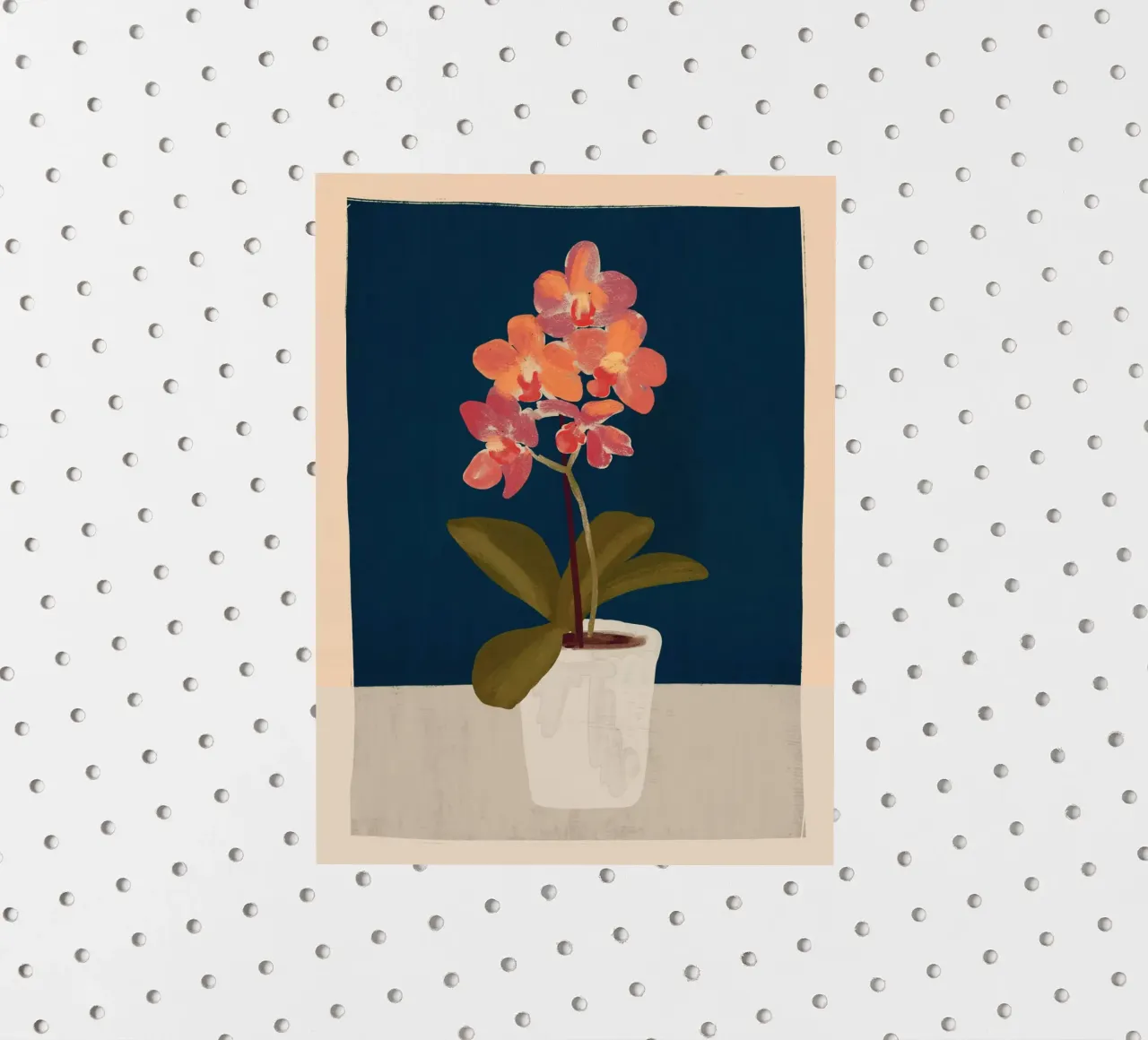 Orchidea adesivo da ThingDesign