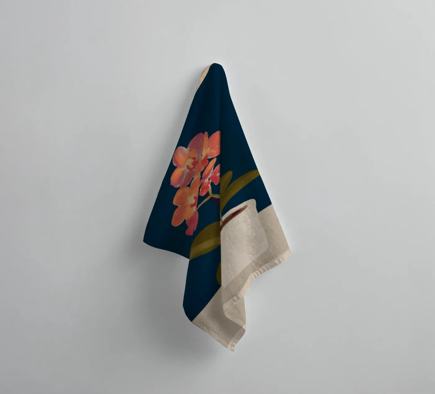 Orchidee badhanddoek van ThingDesign