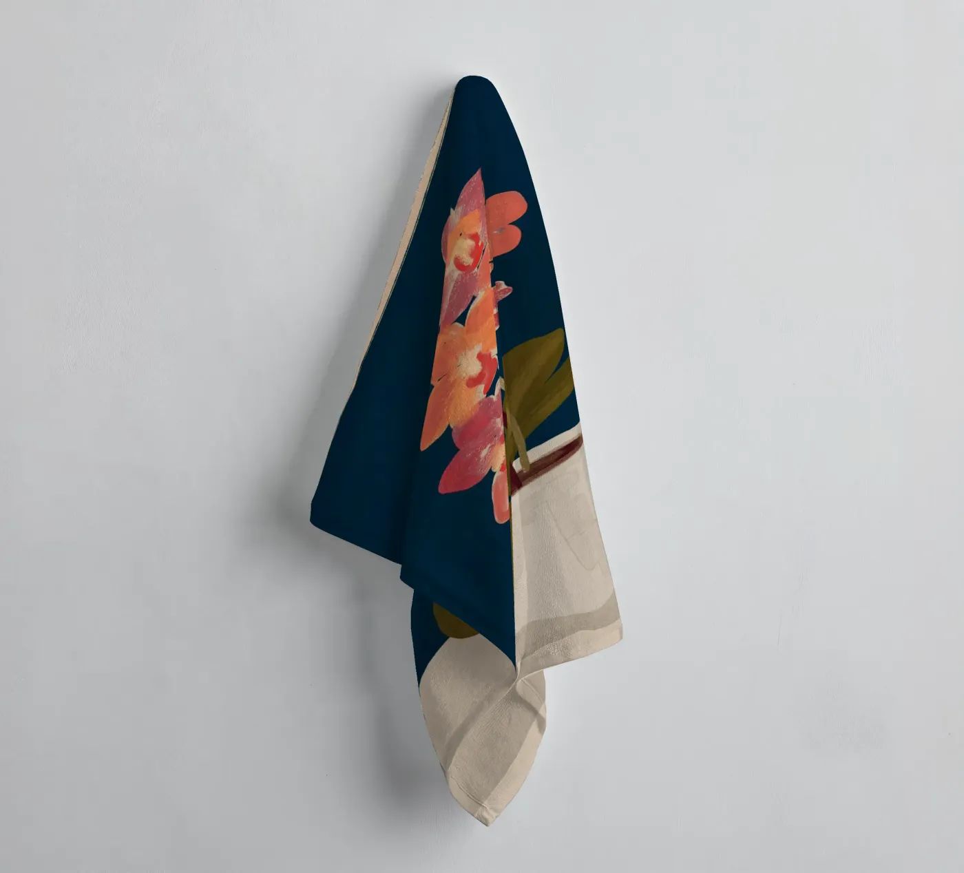 Orchidee badhanddoek van ThingDesign