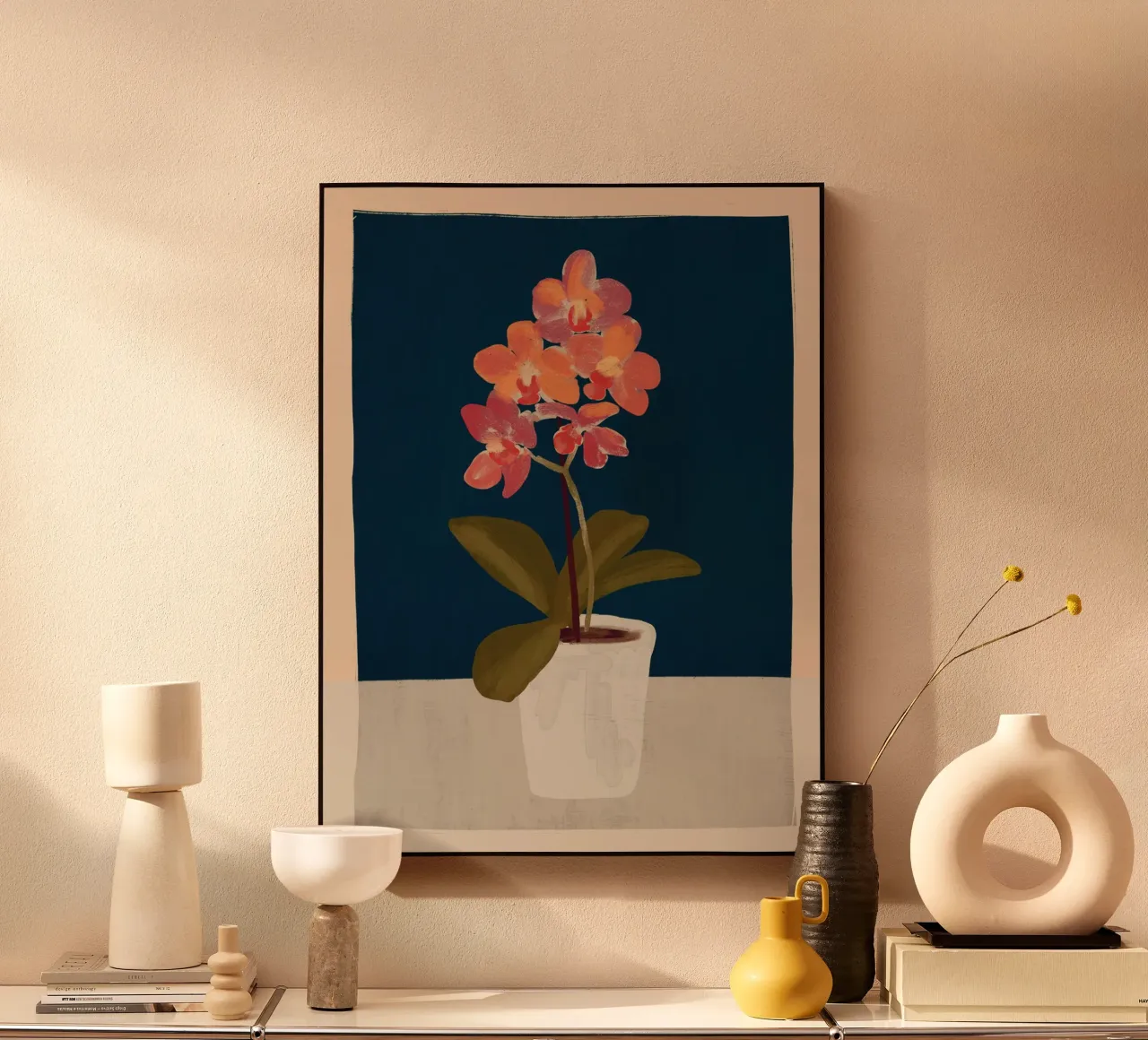 Orchidee acryl van ThingDesign