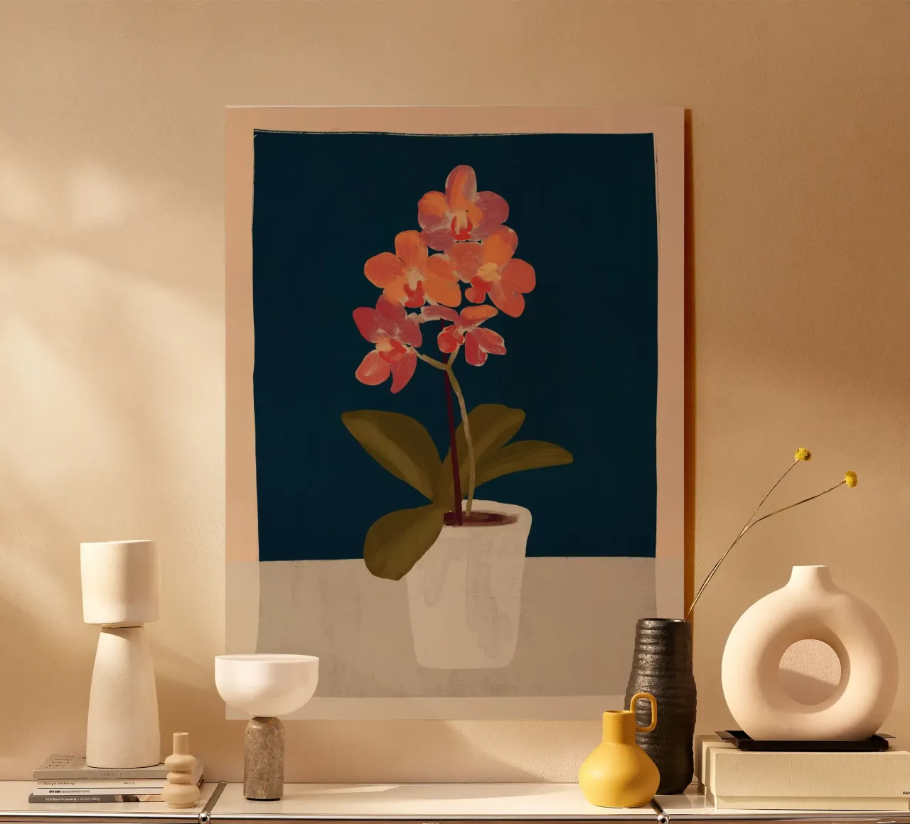 Orchidee acryl van ThingDesign