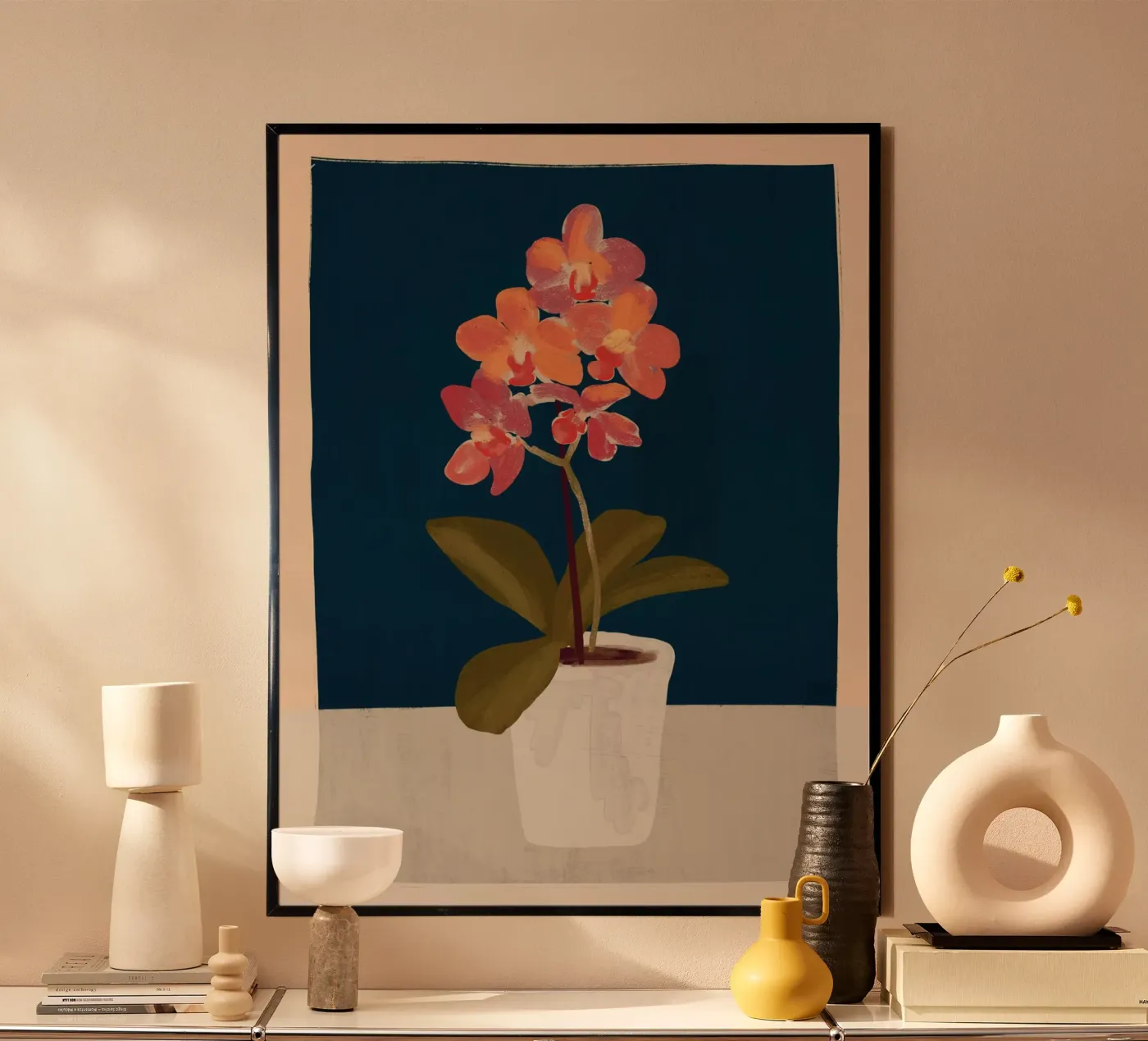 Orchidee poster van ThingDesign