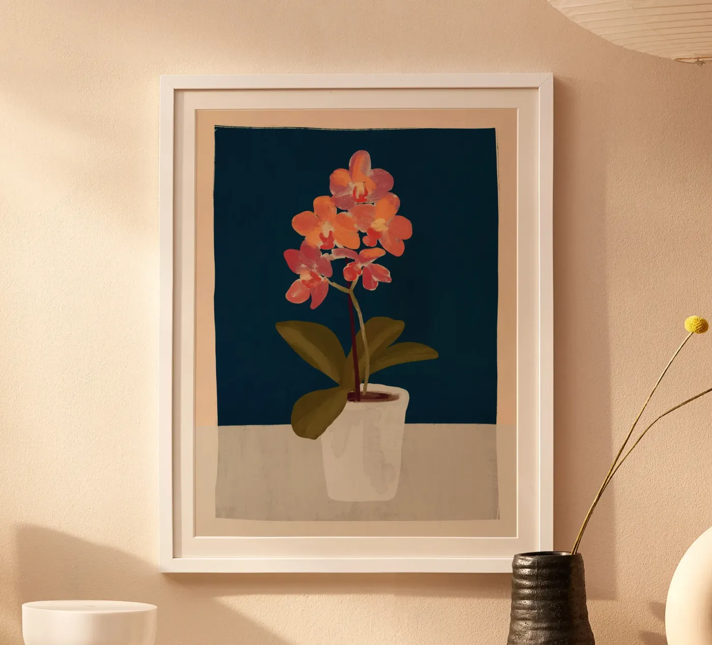 Orchidee poster van ThingDesign