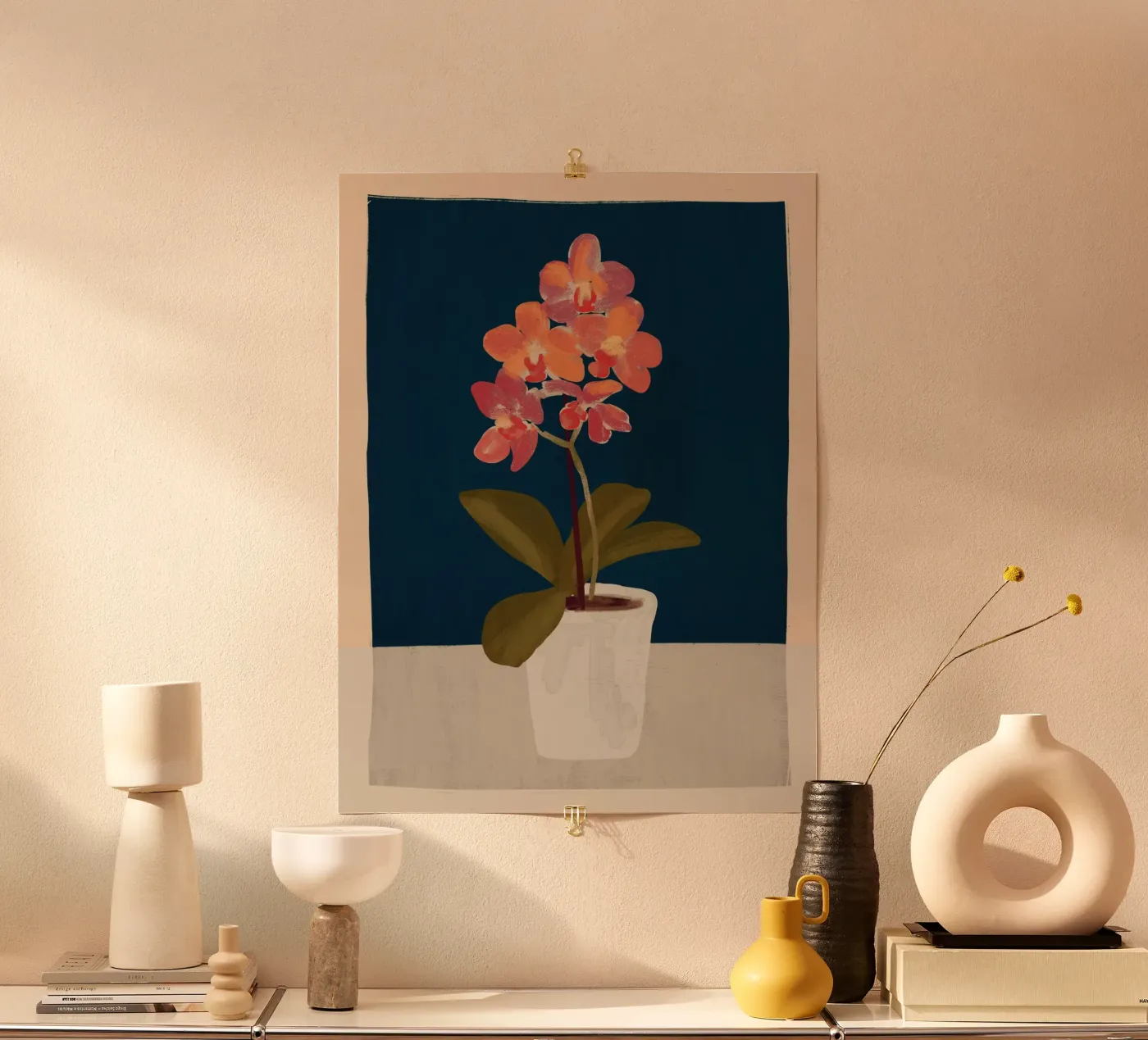 Orchidee poster van ThingDesign