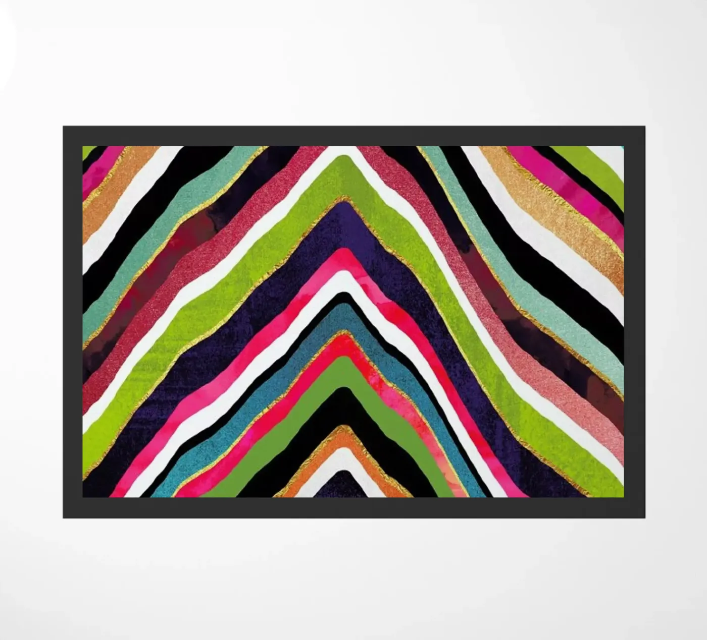 Color Slice deurmat van Elisabeth Fredriksson