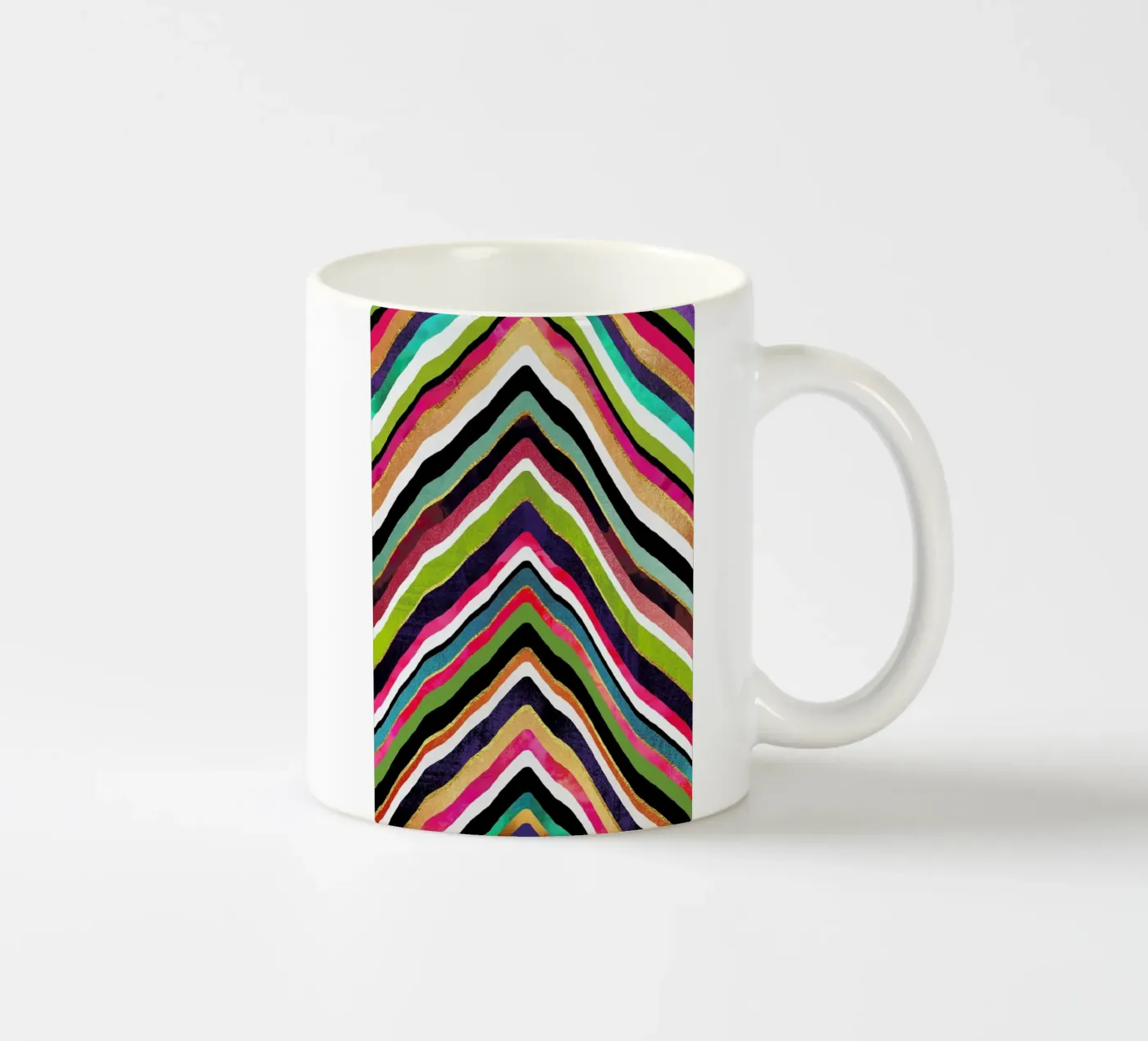 Color Slice ceramic mug by Elisabeth Fredriksson