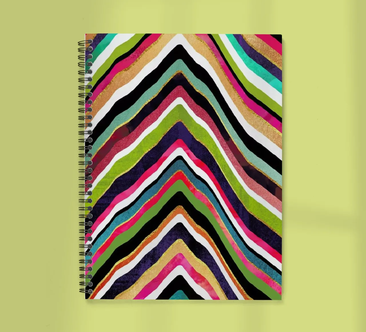 Color Slice spiral notebook by Elisabeth Fredriksson