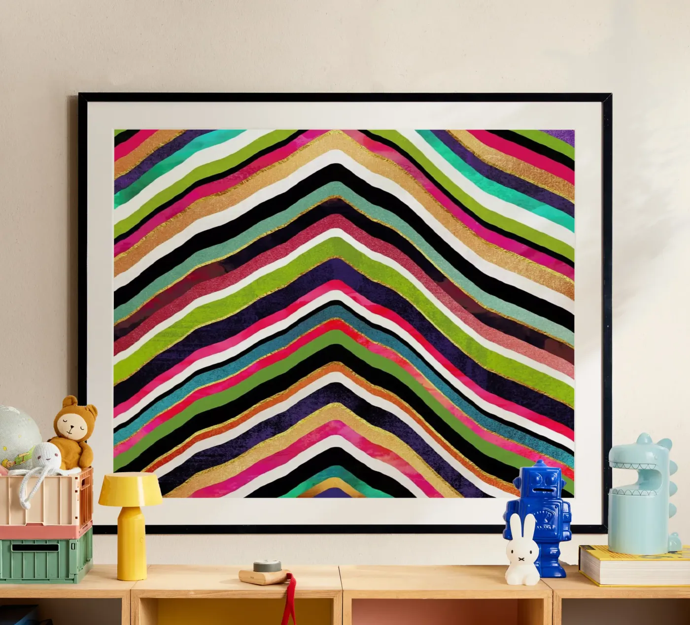 Color Slice poster by Elisabeth Fredriksson