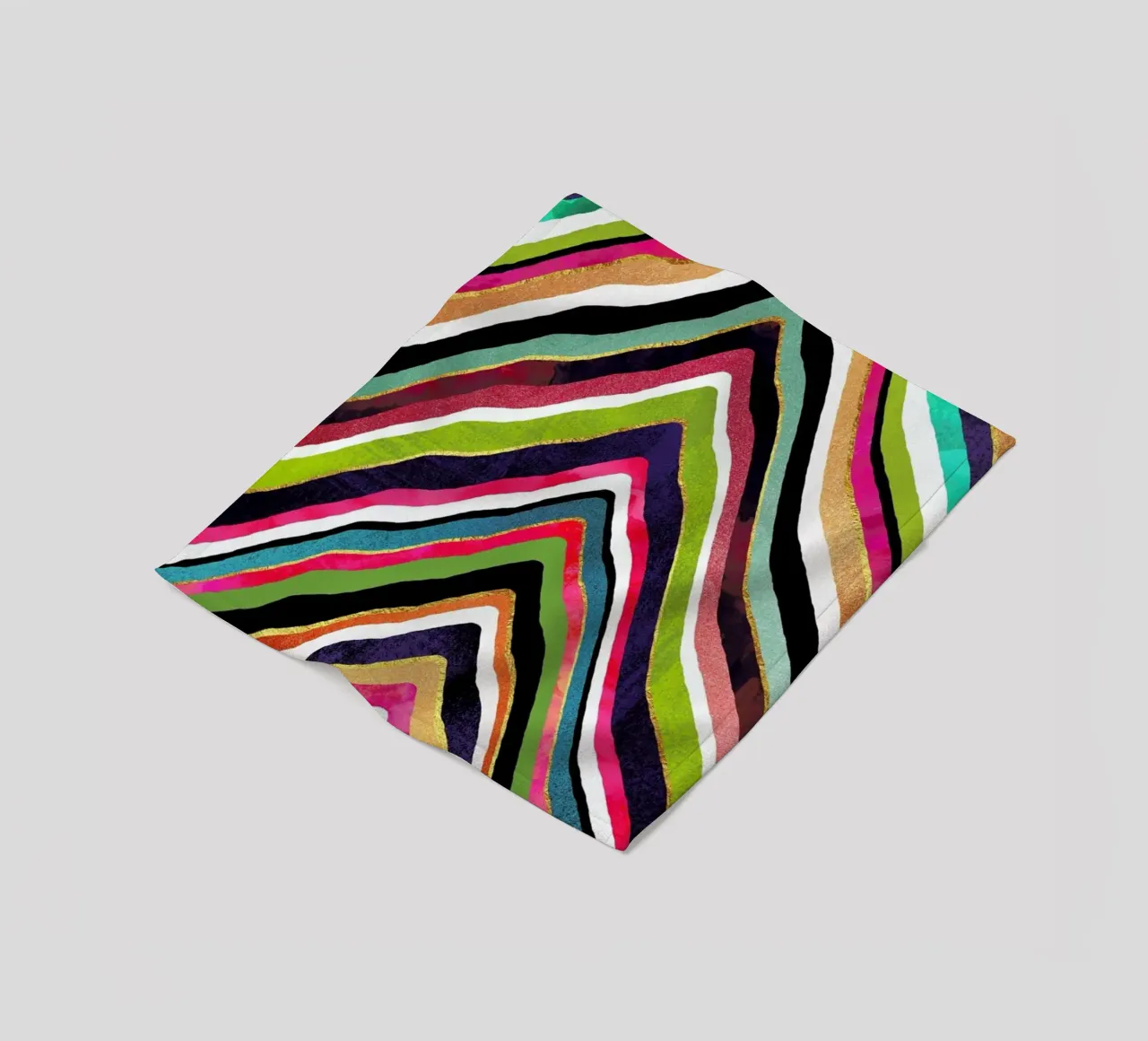 Color Slice fleecedeken van Elisabeth Fredriksson