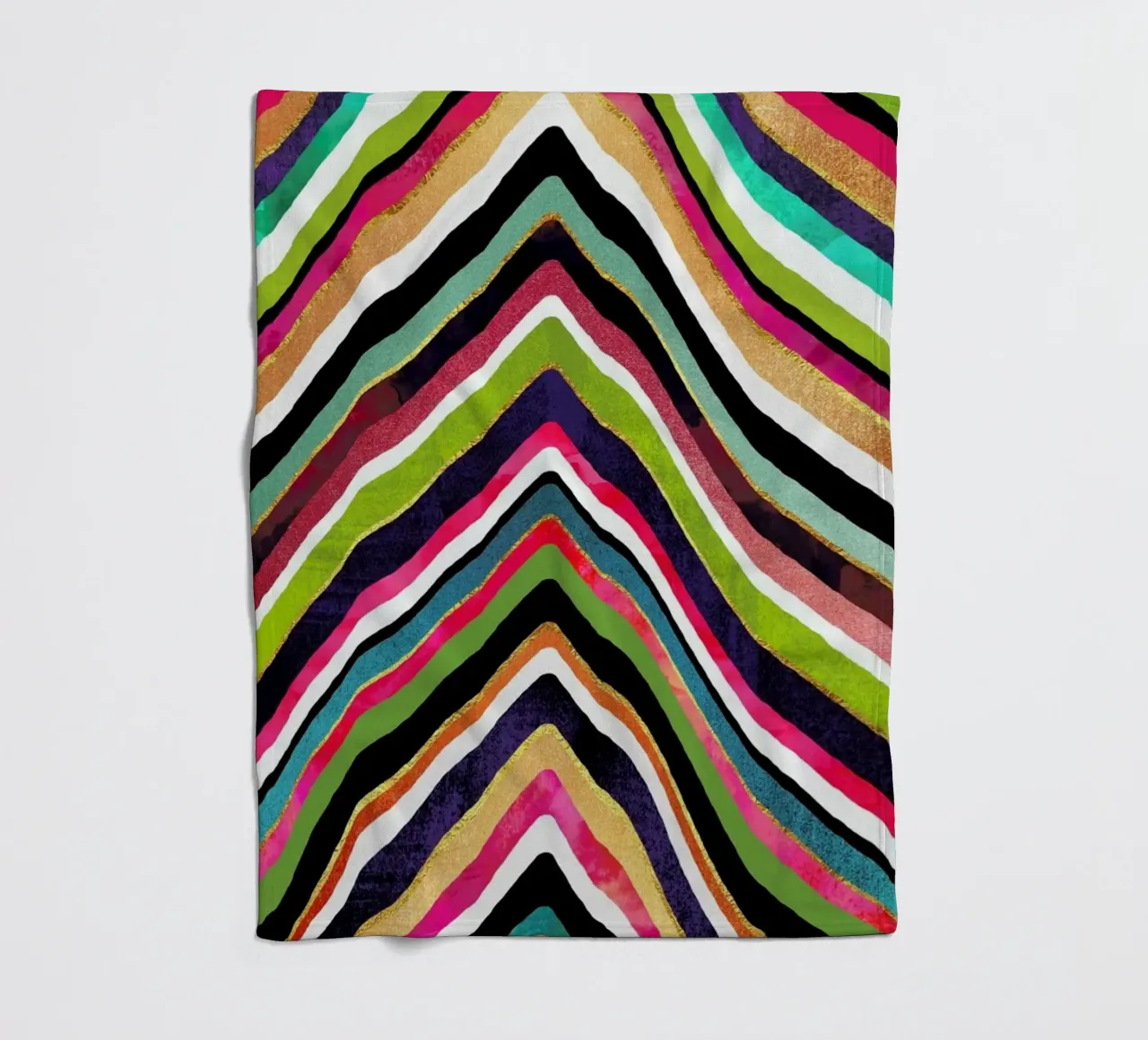 Color Slice fleecedeken van Elisabeth Fredriksson