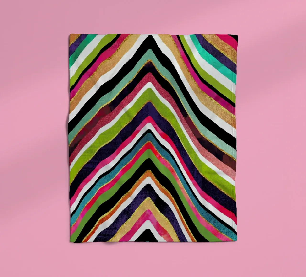 Color Slice fleecedeken van Elisabeth Fredriksson