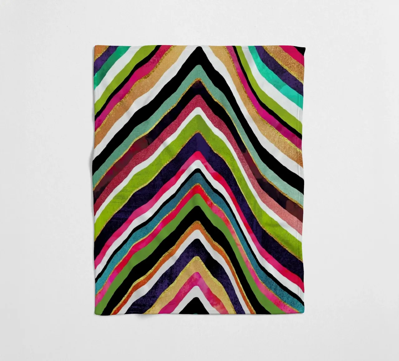 Color Slice fleecedeken van Elisabeth Fredriksson