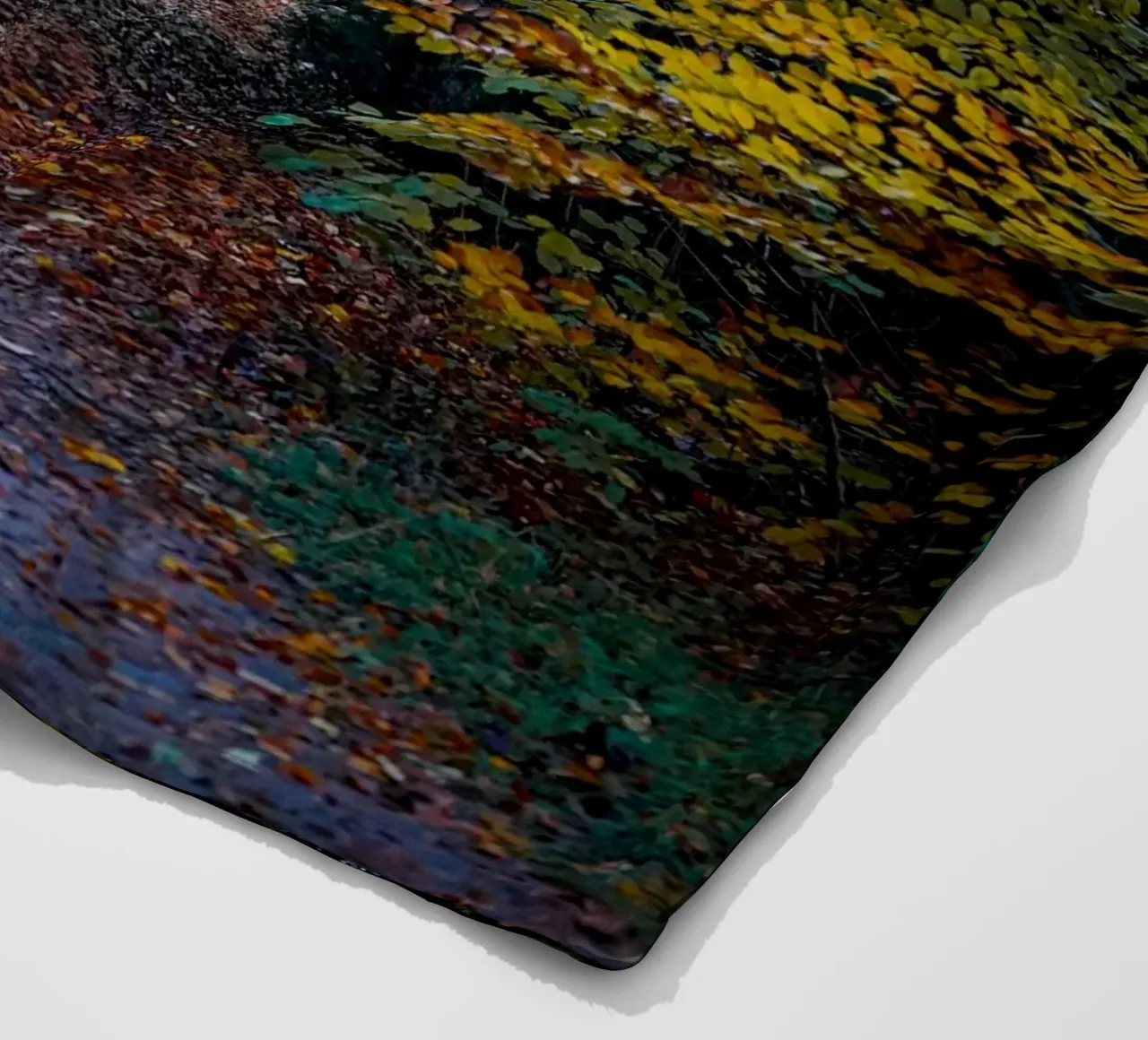 Forest pathway fleecedeken van Tom's Wildlife