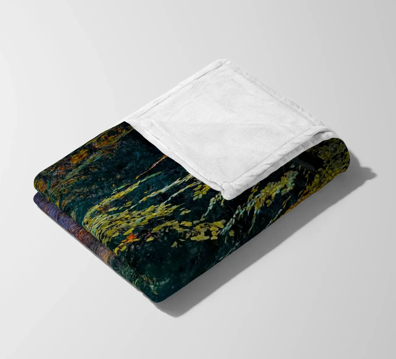 Forest pathway fleecedeken van Tom's Wildlife