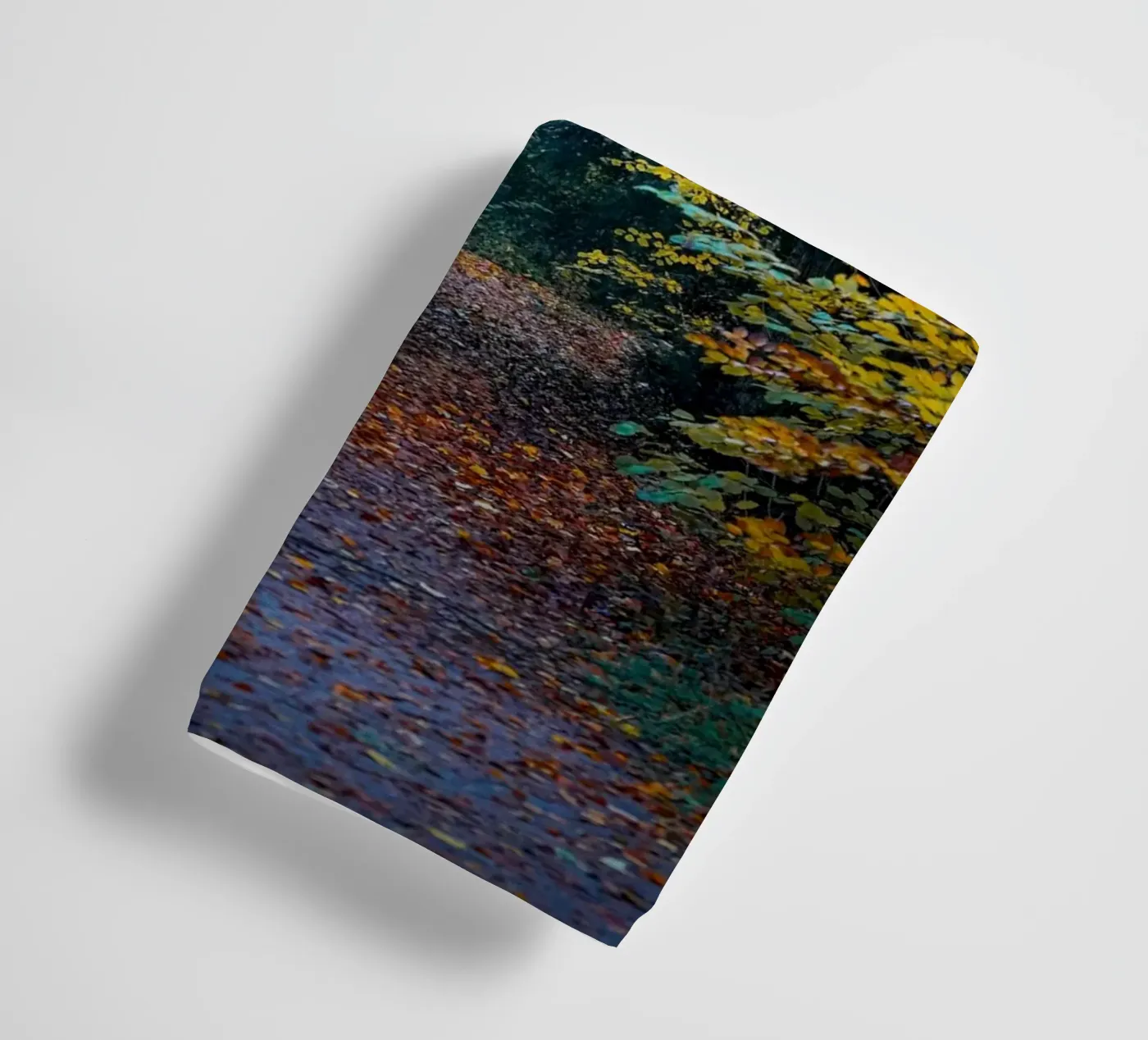 Forest pathway towel by Tom's Wildlife
