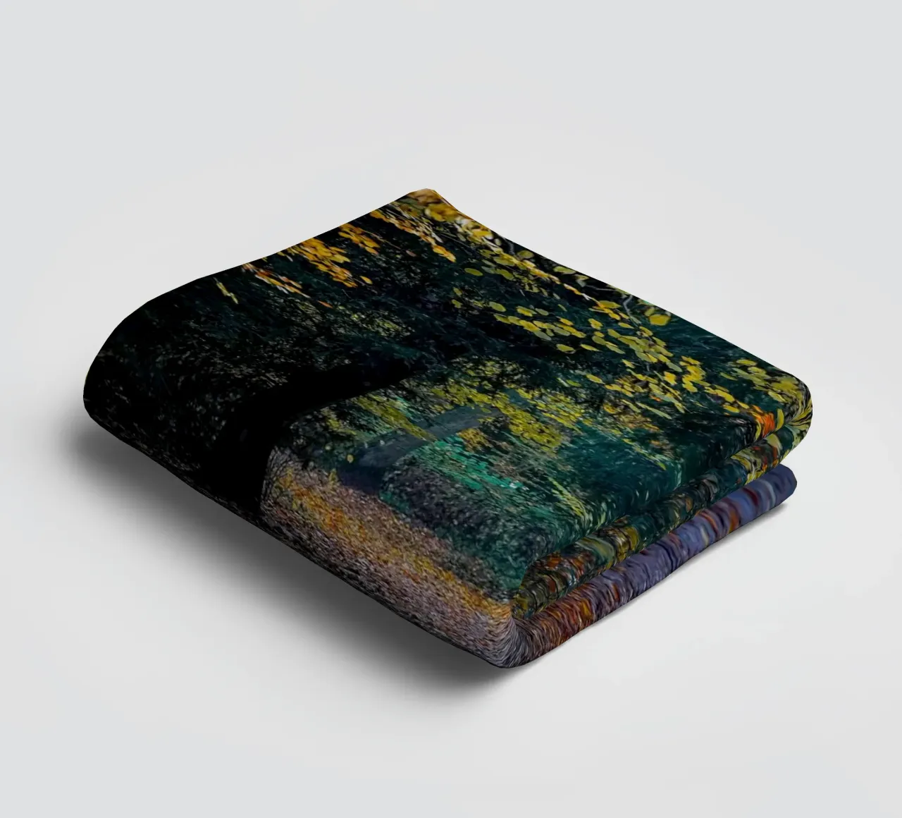 Forest pathway towel by Tom's Wildlife