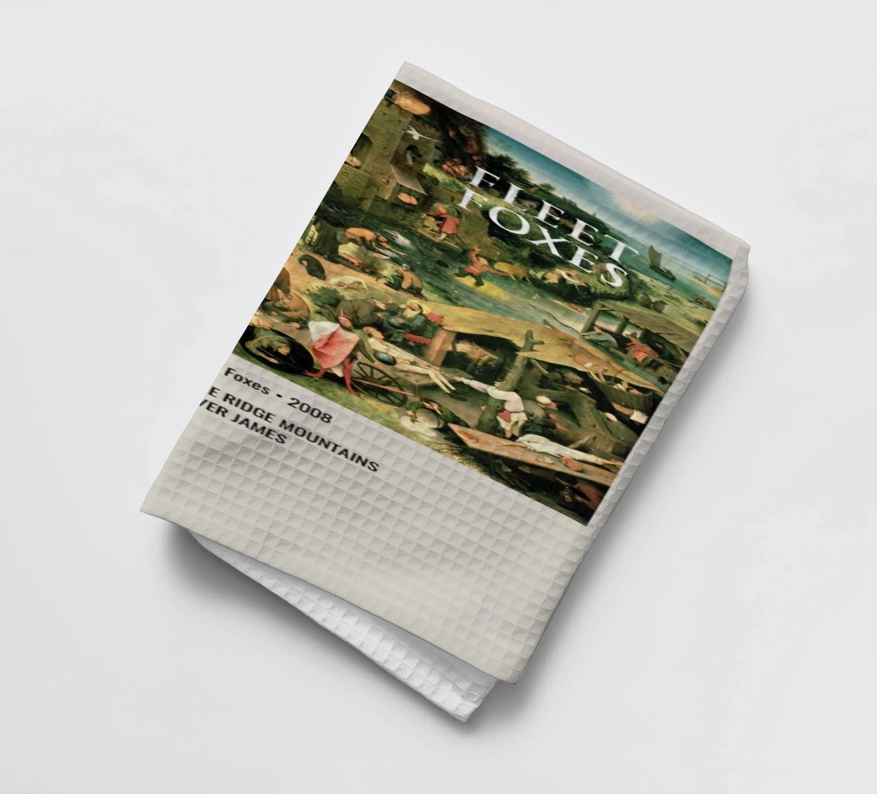 FLEET FOXES By Fleet Foxes - 2008 torchon de SoundStudio