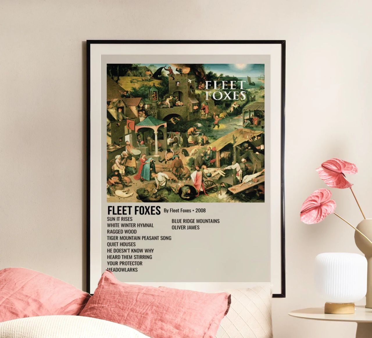 FLEET FOXES By Fleet Foxes - 2008 poster de SoundStudio