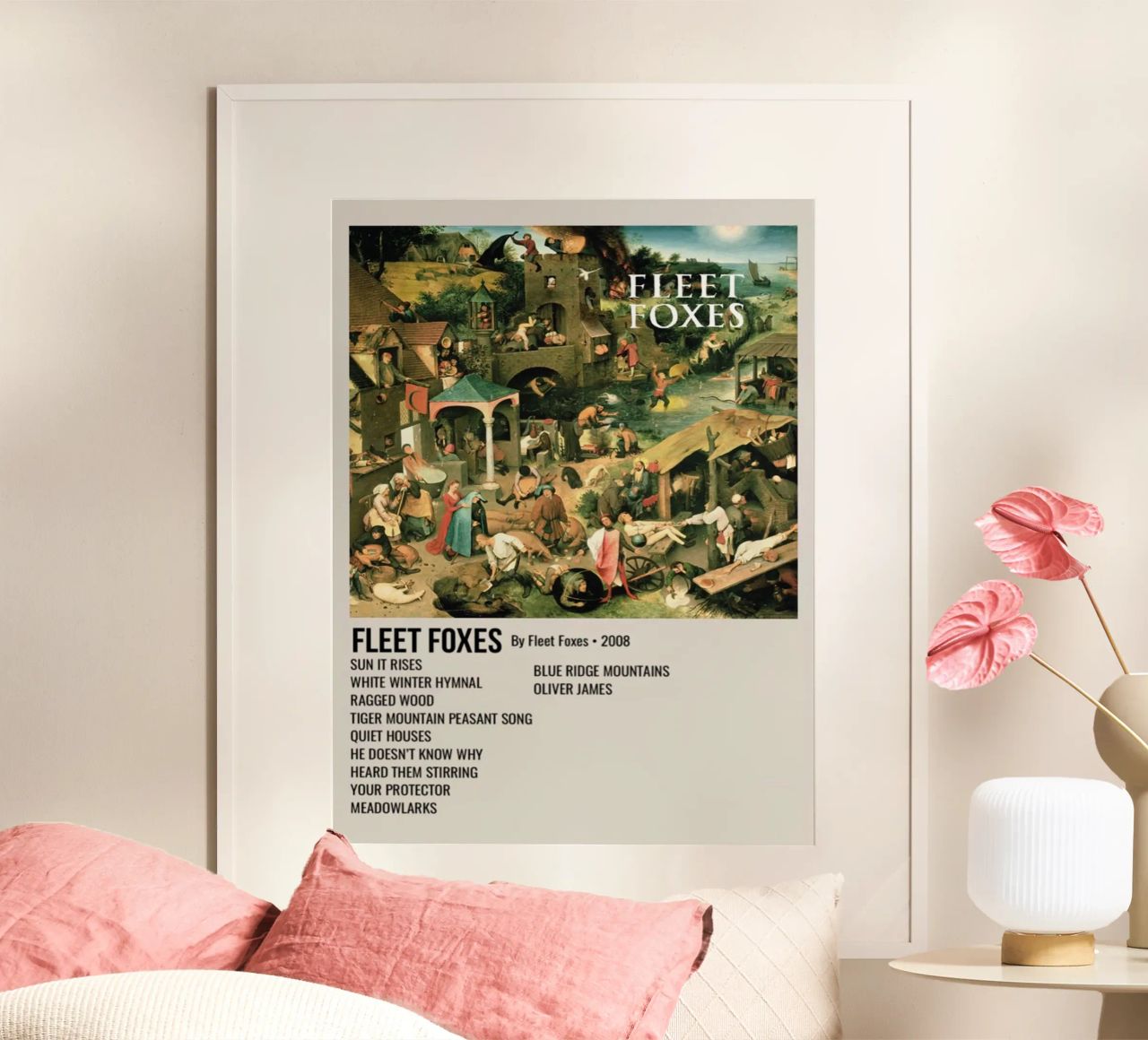 FLEET FOXES By Fleet Foxes - 2008 poster de SoundStudio