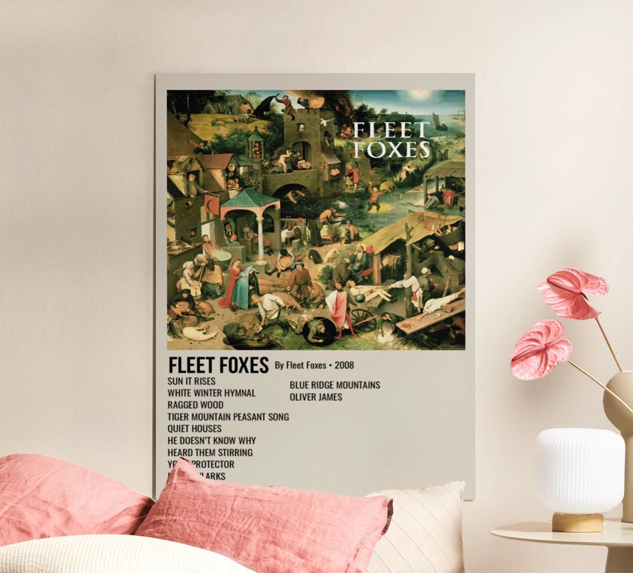 FLEET FOXES By Fleet Foxes - 2008 poster de SoundStudio