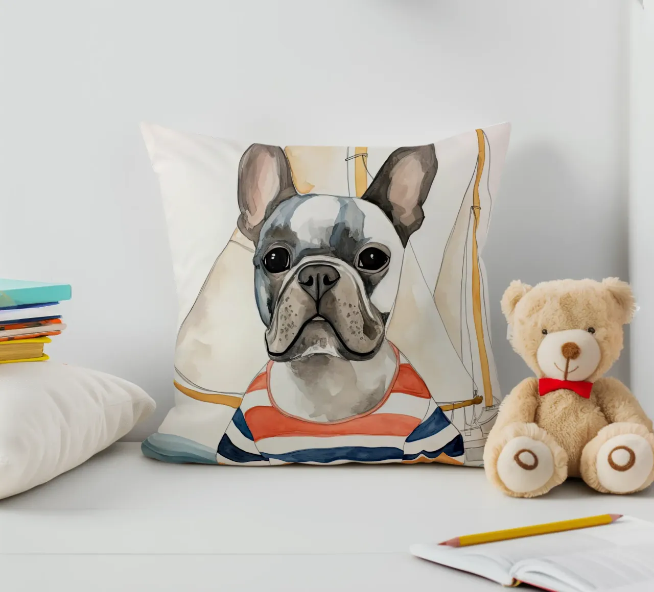 Bulldog francese cuscino da DaarbyN