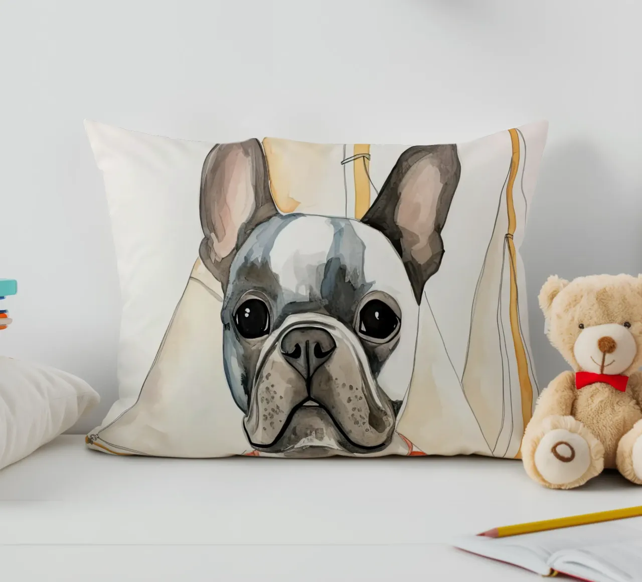 Bulldog francese cuscino da DaarbyN