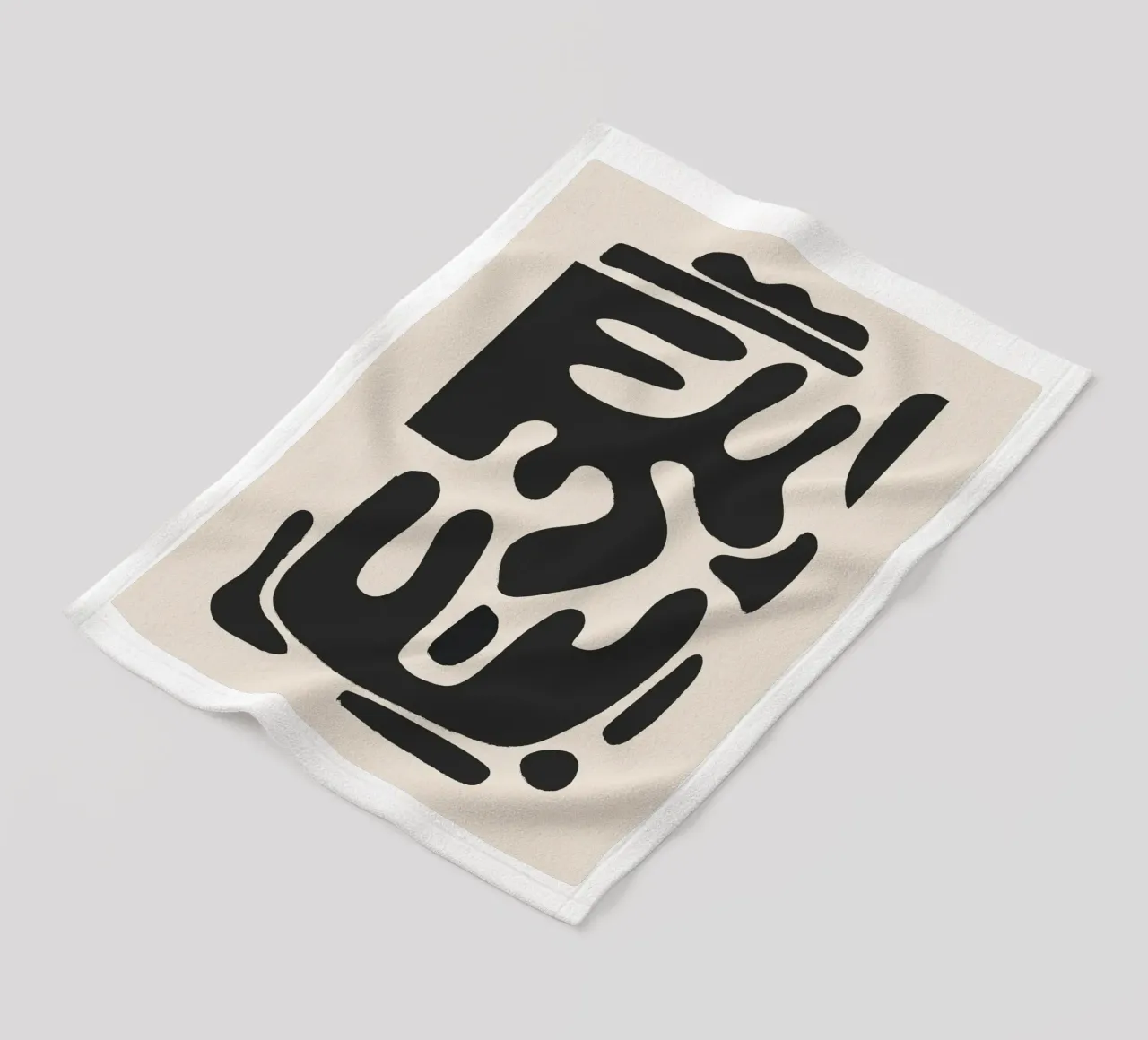 Forme astratte moderne e minimali a1 coperta in pile da ThingDesign