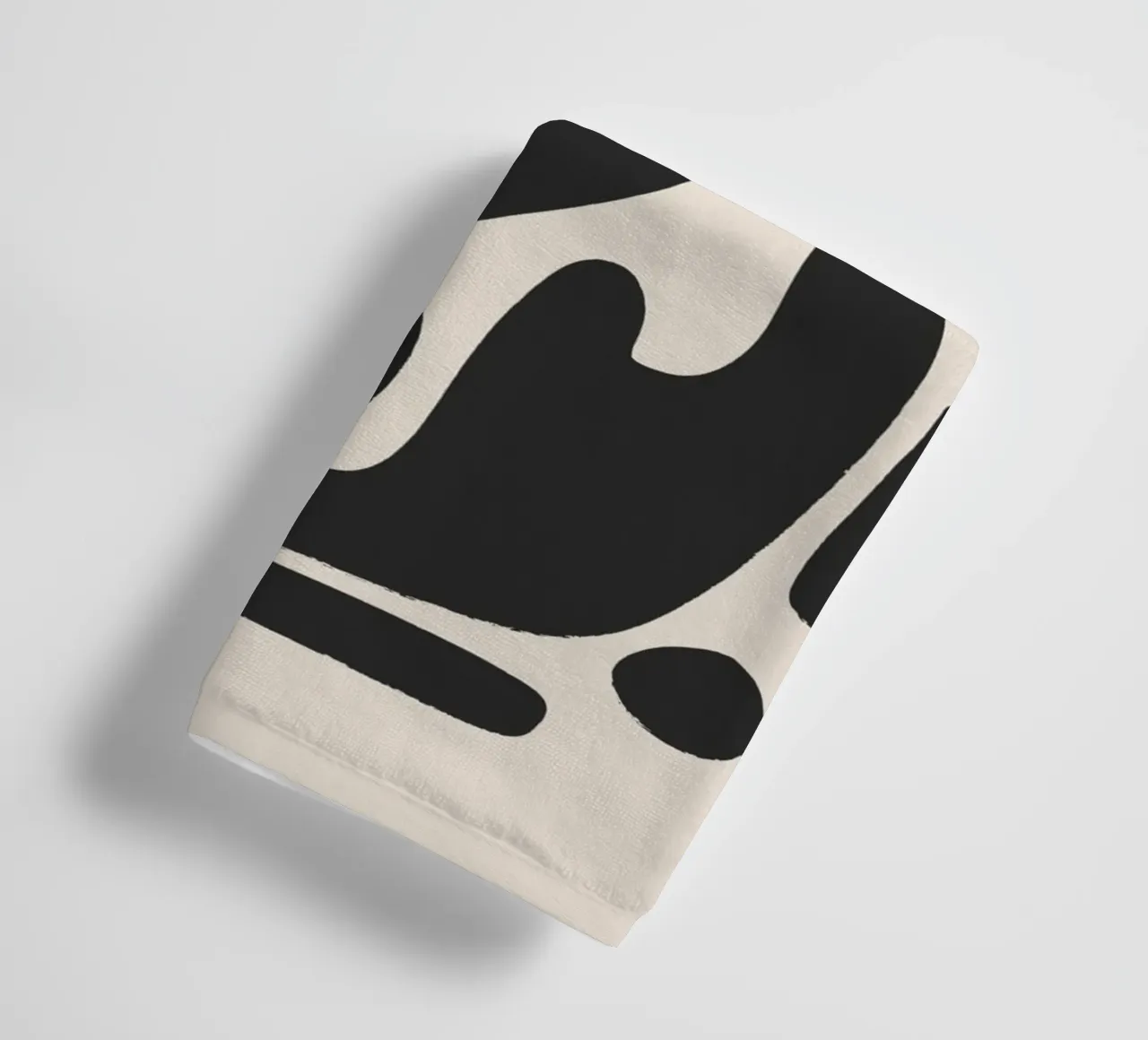 Modern Abstract Minimal Shapes a1 towel by ThingDesign