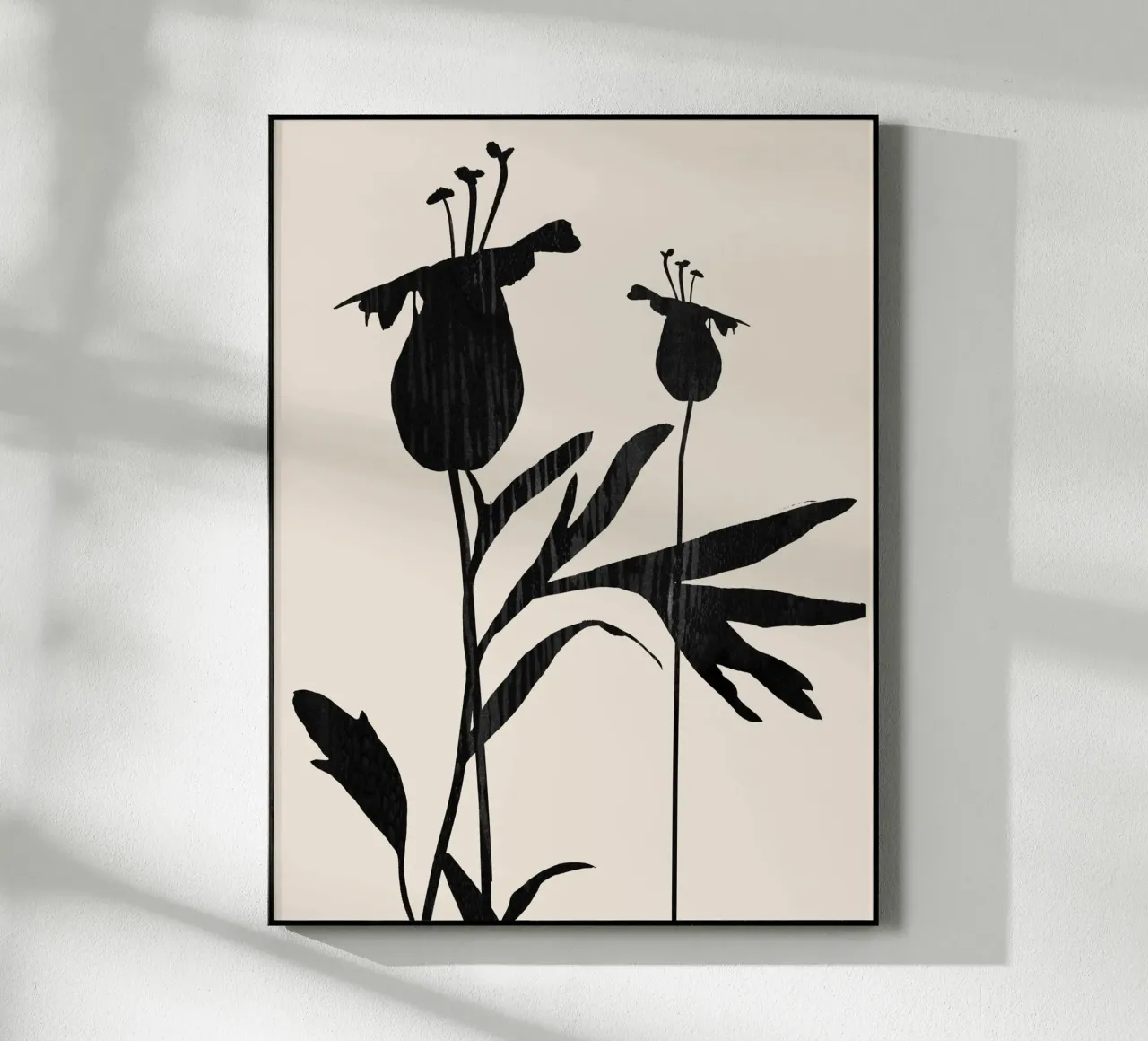 Abstract Art Minimal Plant a1 acrylic glass by ThingDesign