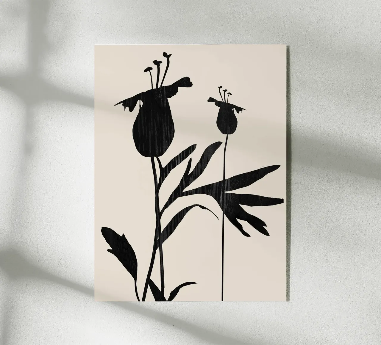 Abstract Art Minimal Plant a1 acrylic glass by ThingDesign