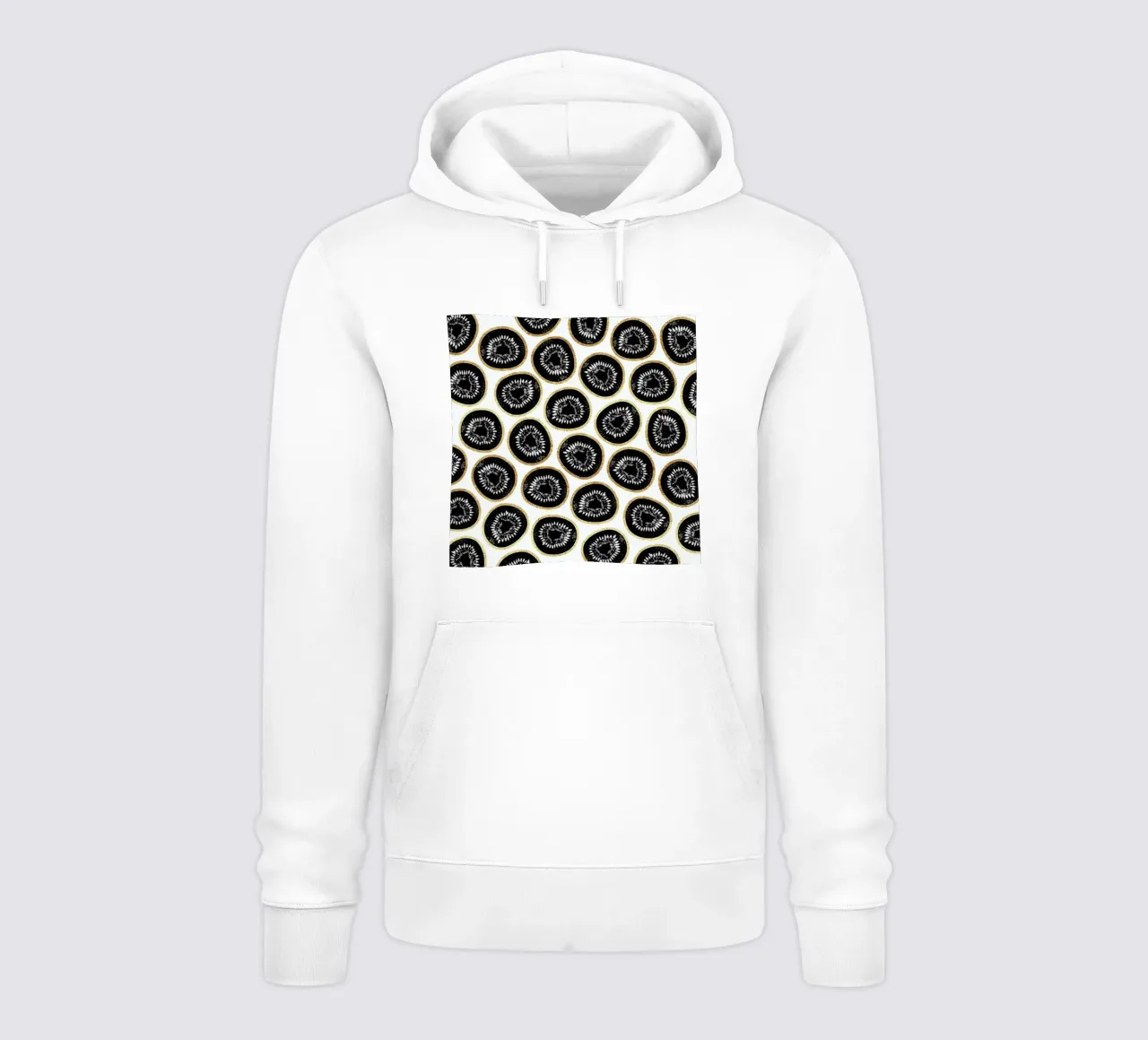 Kiwi Pattern Hoodie von Elisabeth Fredriksson