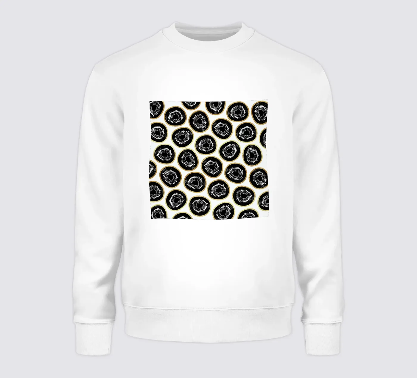 Kiwi Pattern sweatshirt by Elisabeth Fredriksson